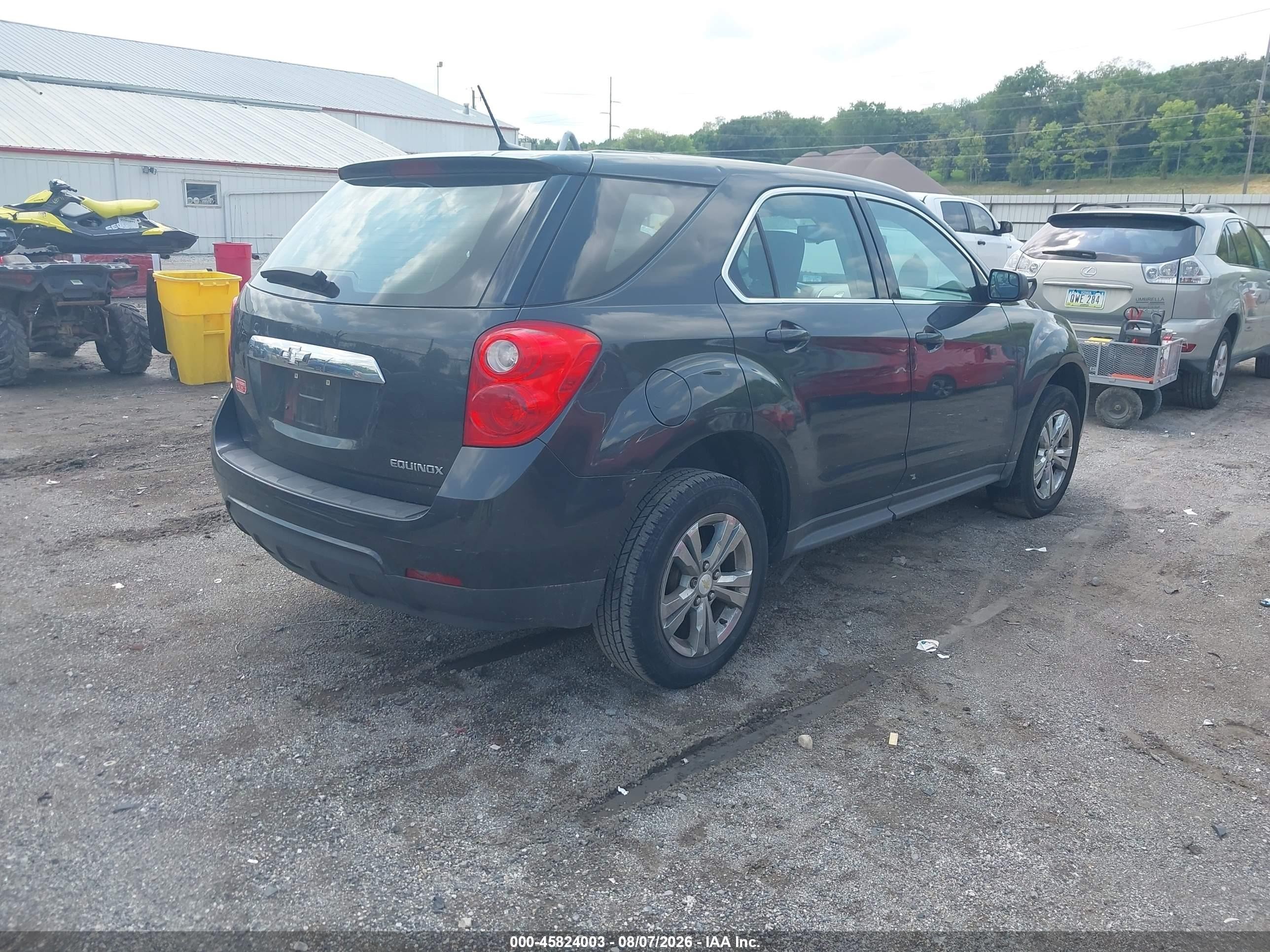 2013 Chevrolet Equinox Ls Dark Blue vin: 2GNALBEK1D1128623