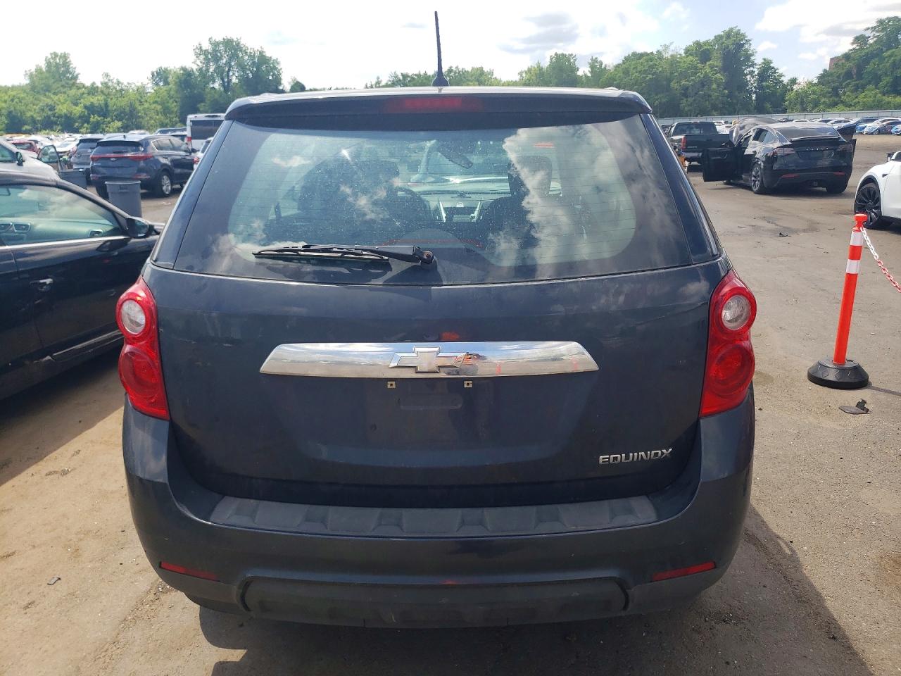 2013 Chevrolet Equinox Ls Gray vin: 2GNALBEK1D1152226