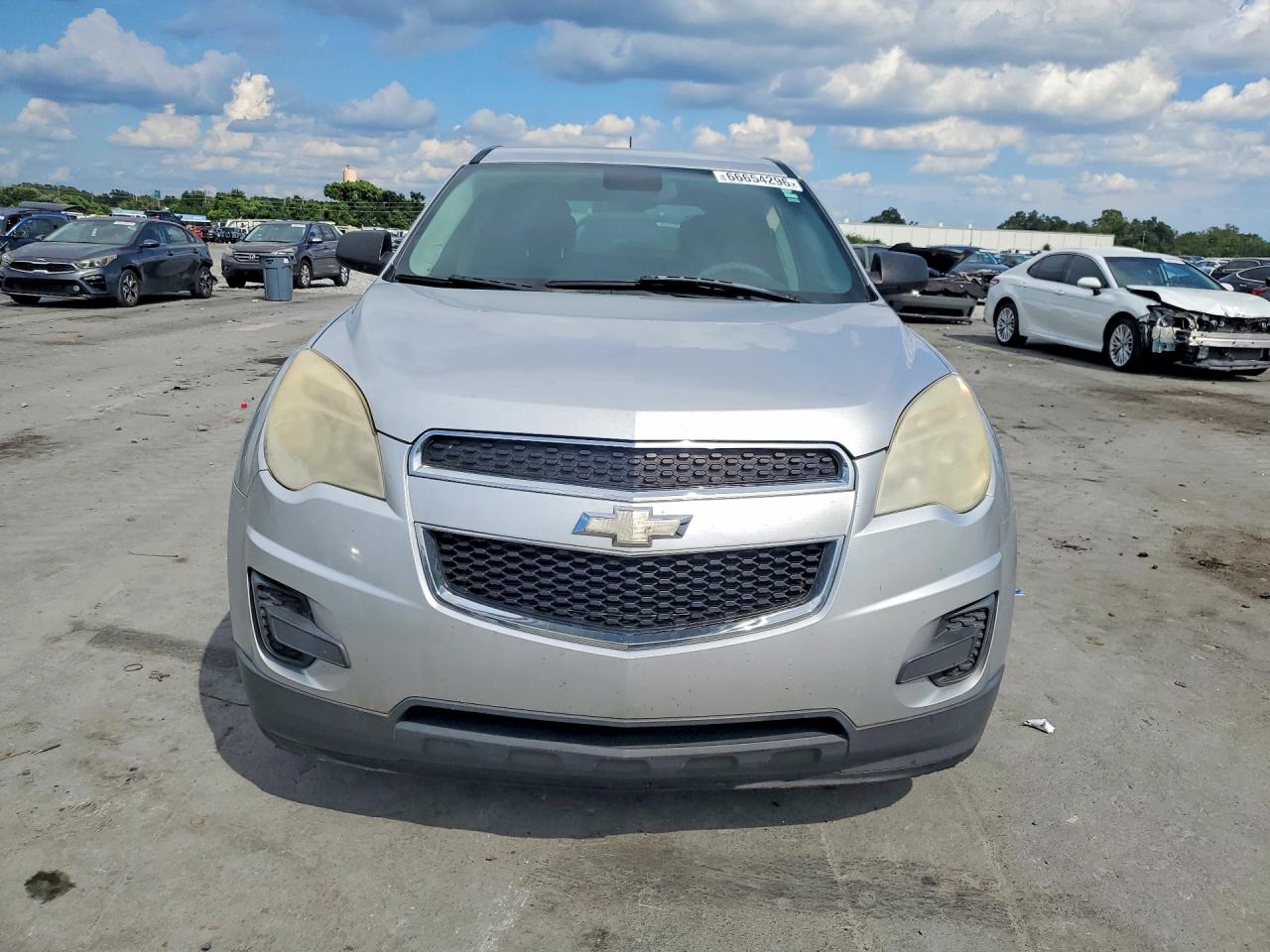2013 Chevrolet Equinox Ls Silver vin: 2GNALBEK1D1236983