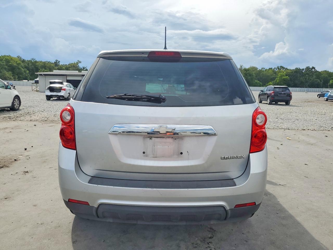 2013 Chevrolet Equinox Ls Silver vin: 2GNALBEK1D1236983