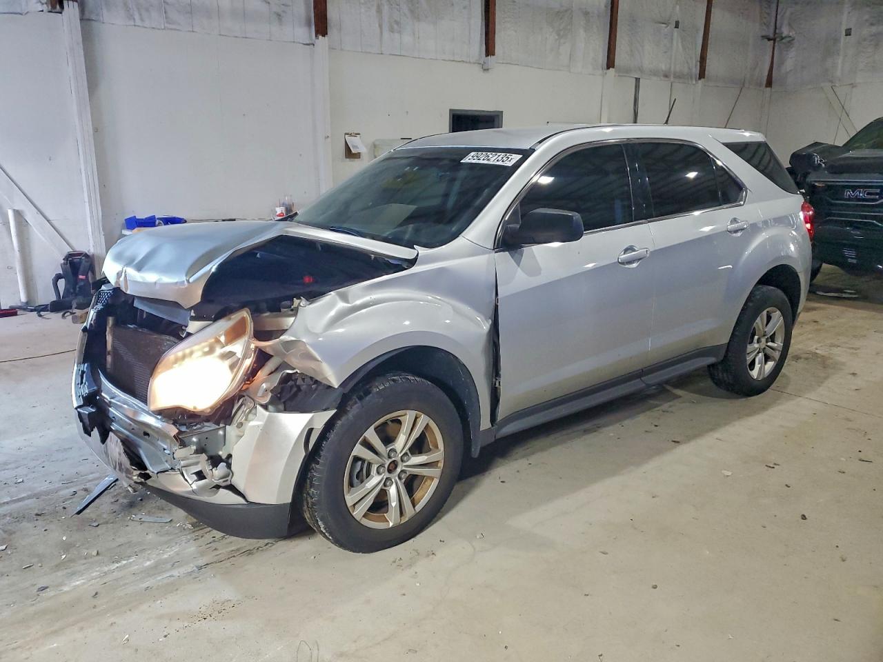 2013 Chevrolet Equinox Ls Silver vin: 2GNALBEK1D1260653