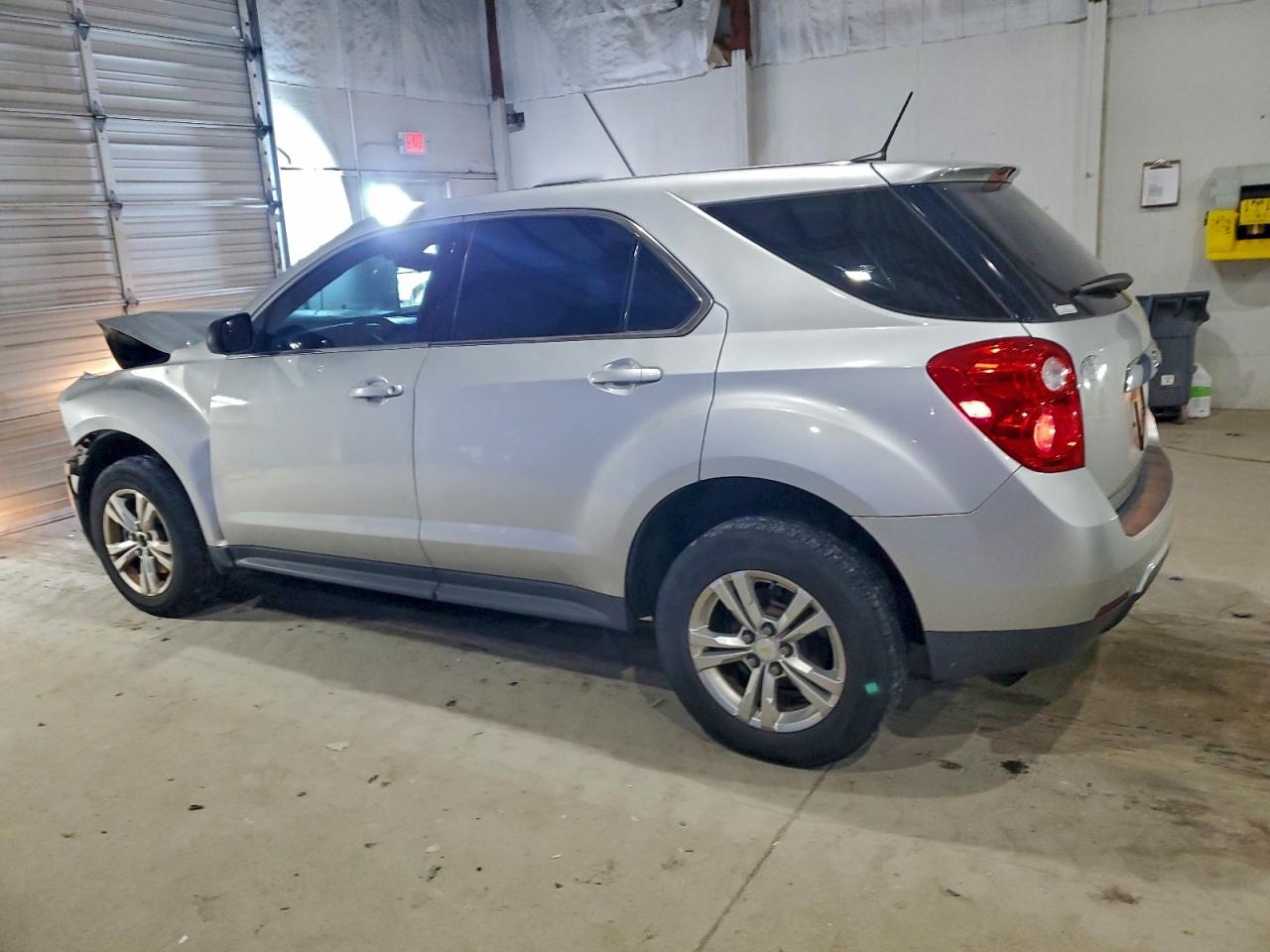 2013 Chevrolet Equinox Ls Silver vin: 2GNALBEK1D1260653