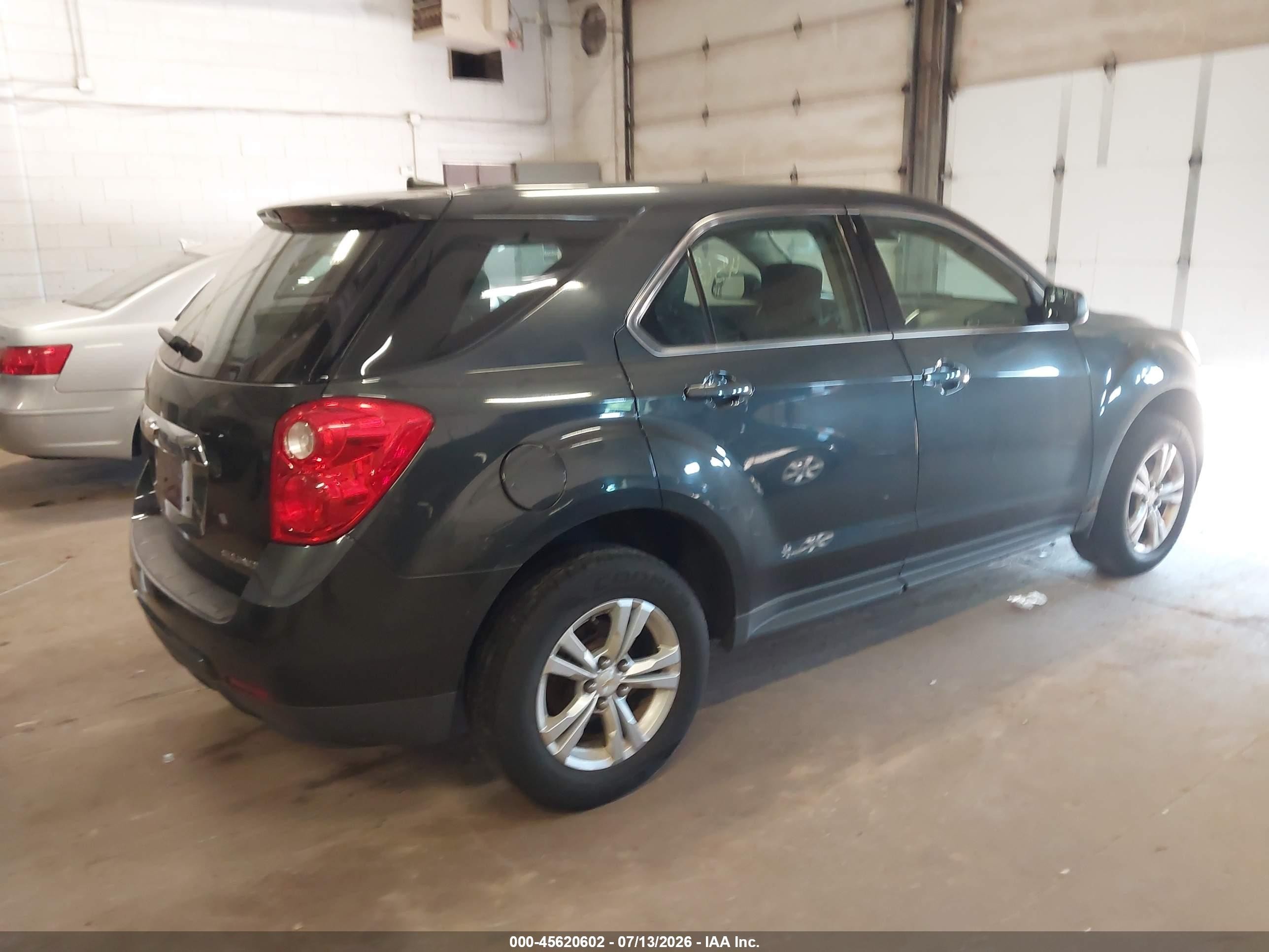2013 Chevrolet Equinox Ls Gray vin: 2GNALBEK1D6216302