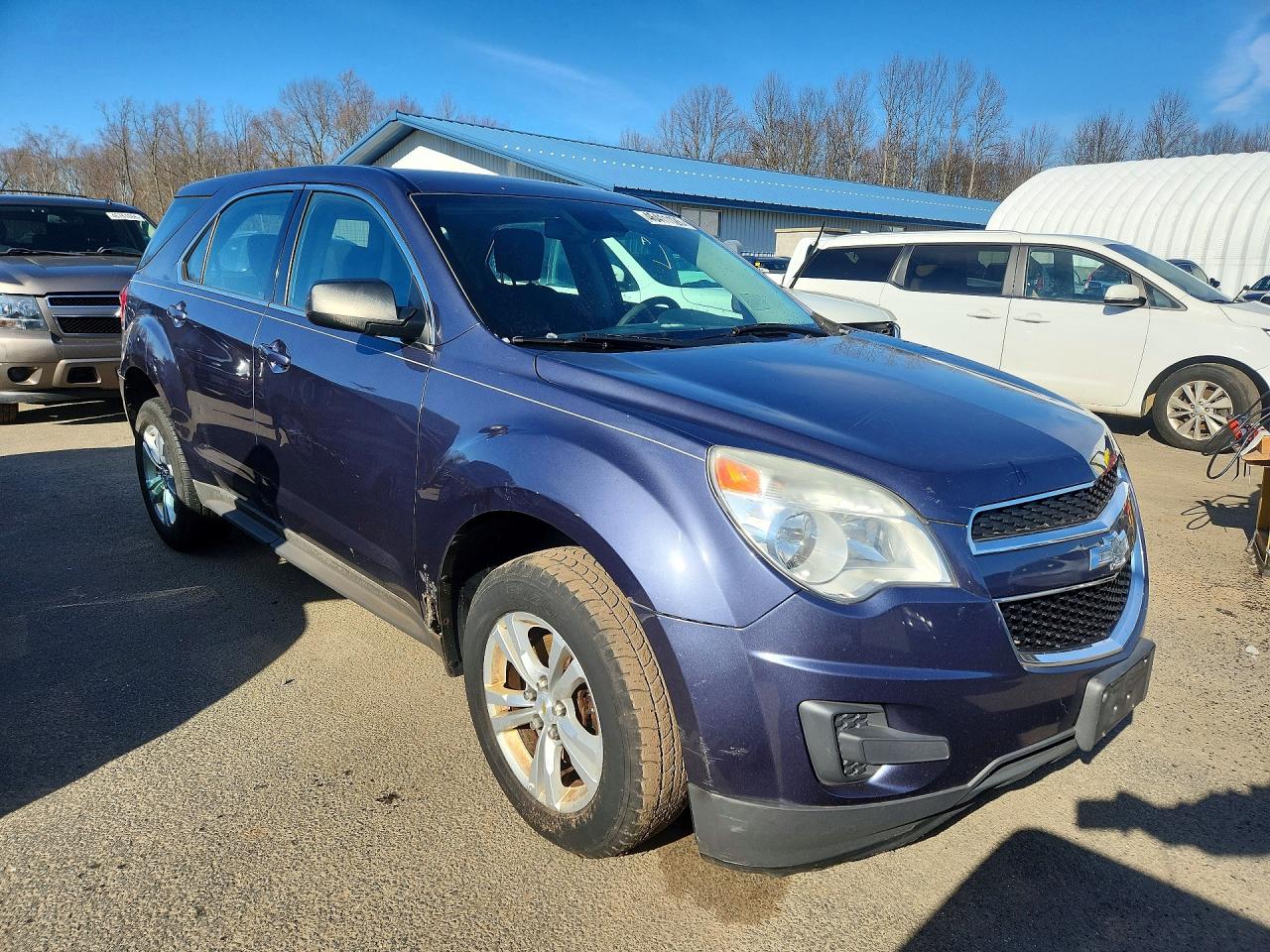 2013 Chevrolet Equinox Ls Gray vin: 2GNALBEK1D6259652