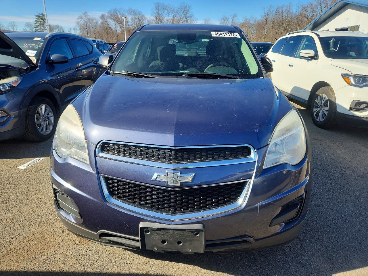 2013 Chevrolet Equinox Ls Gray vin: 2GNALBEK1D6259652
