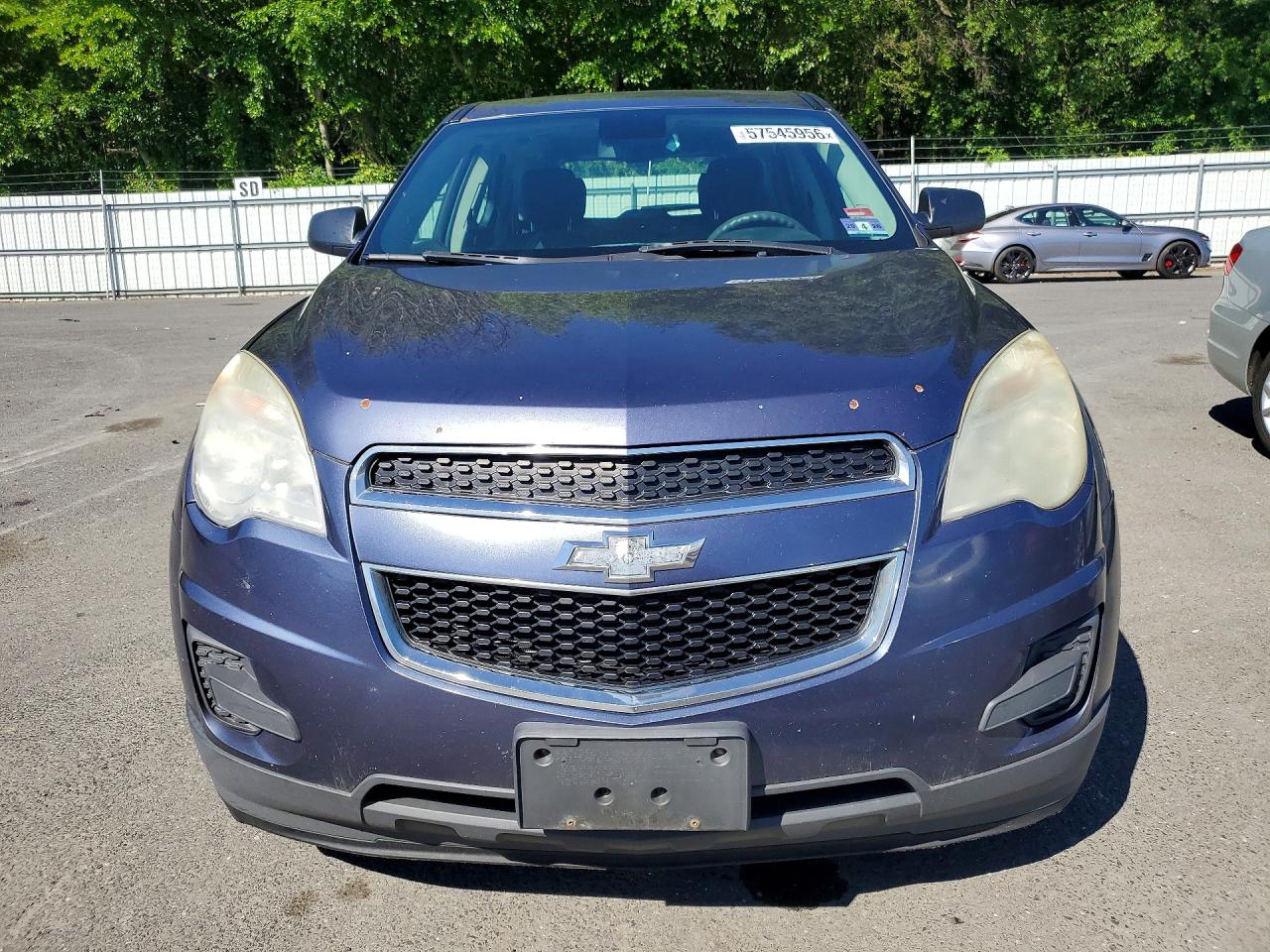 2013 Chevrolet Equinox Ls Blue vin: 2GNALBEK1D6259828