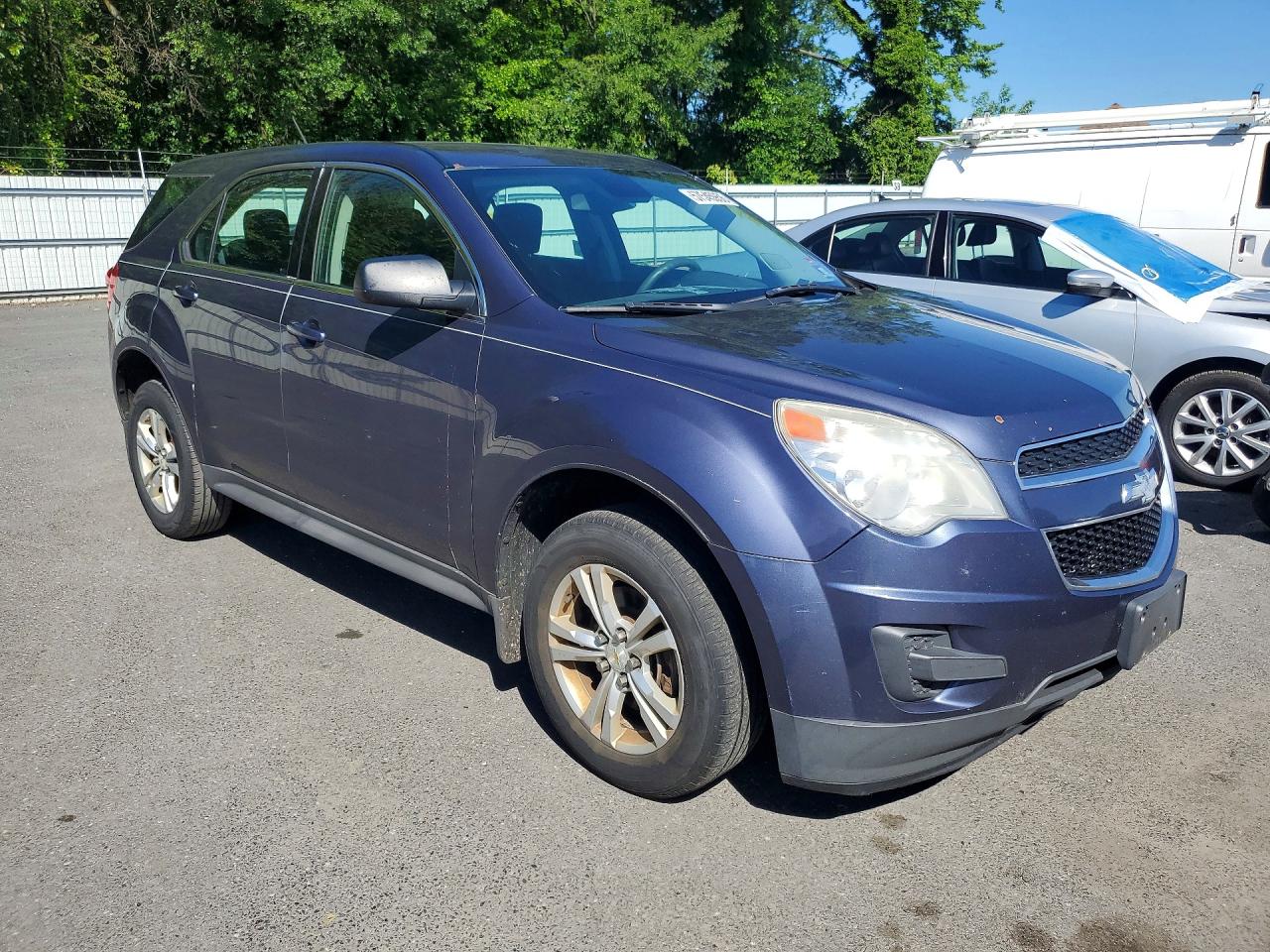 2013 Chevrolet Equinox Ls Blue vin: 2GNALBEK1D6259828