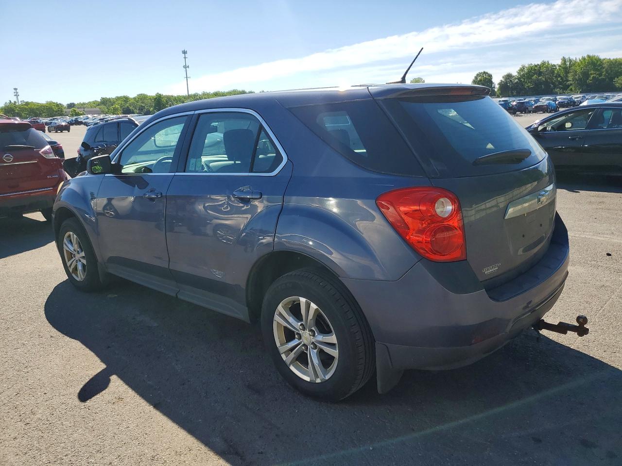 2013 Chevrolet Equinox Ls Blue vin: 2GNALBEK1D6259828