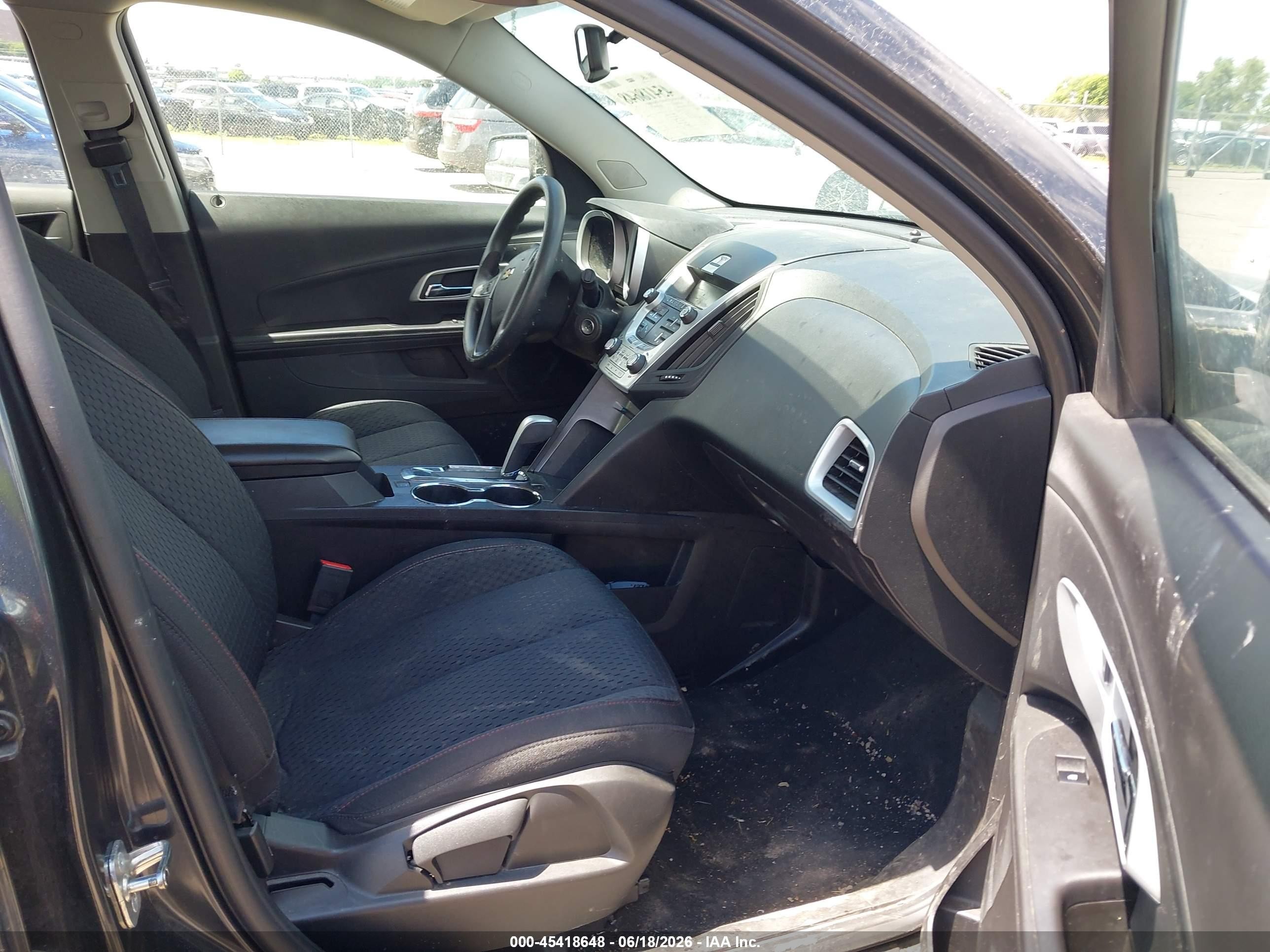 2013 Chevrolet Equinox Ls Gray vin: 2GNALBEK1D6312012