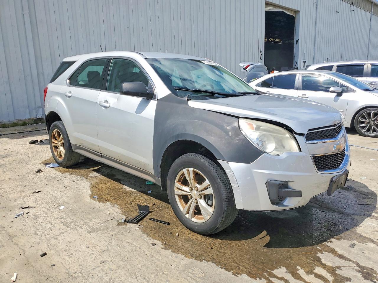2013 Chevrolet Equinox Ls Silver vin: 2GNALBEK1D6334107