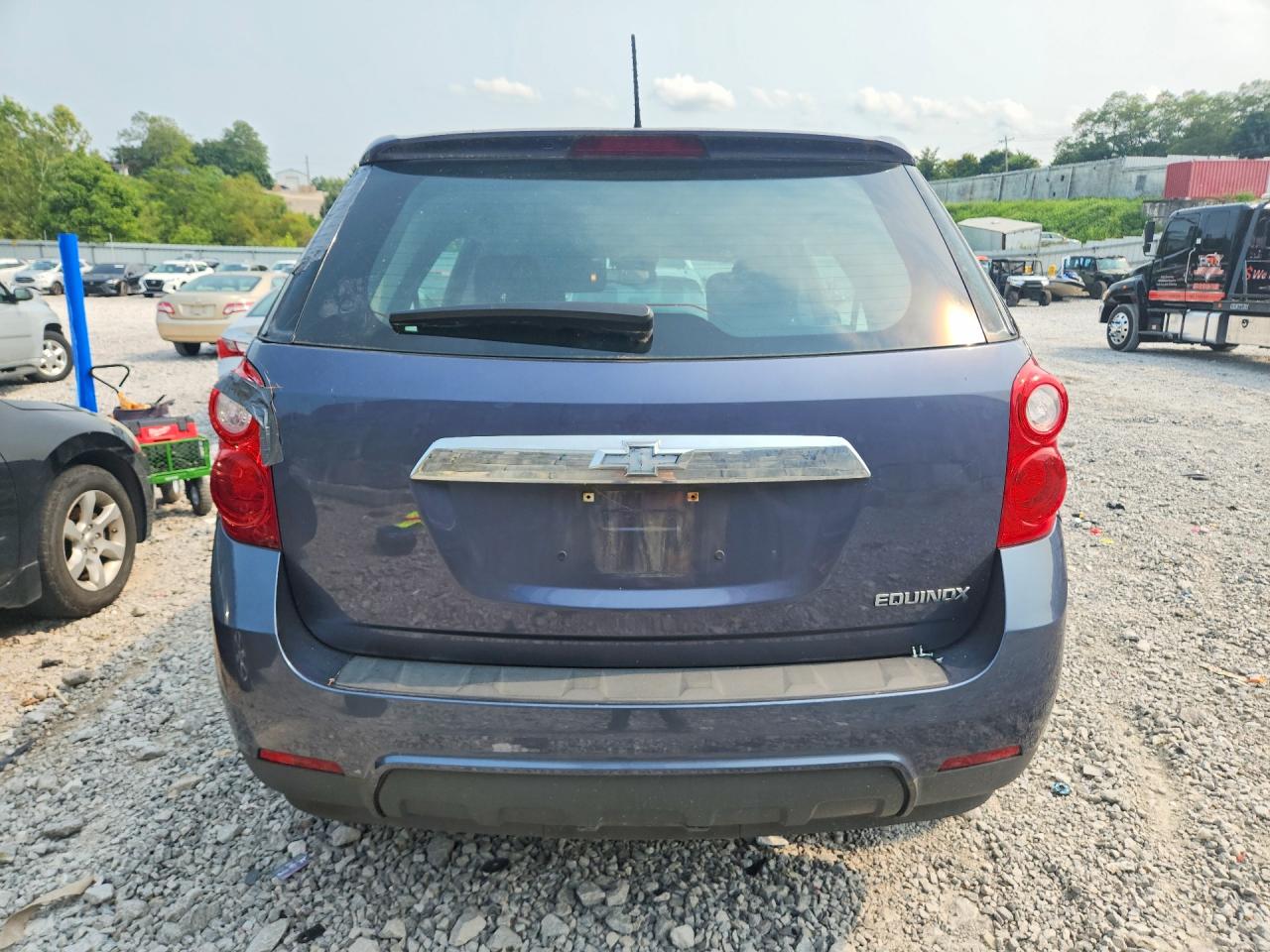 2013 Chevrolet Equinox Ls Blue vin: 2GNALBEK1D6336424
