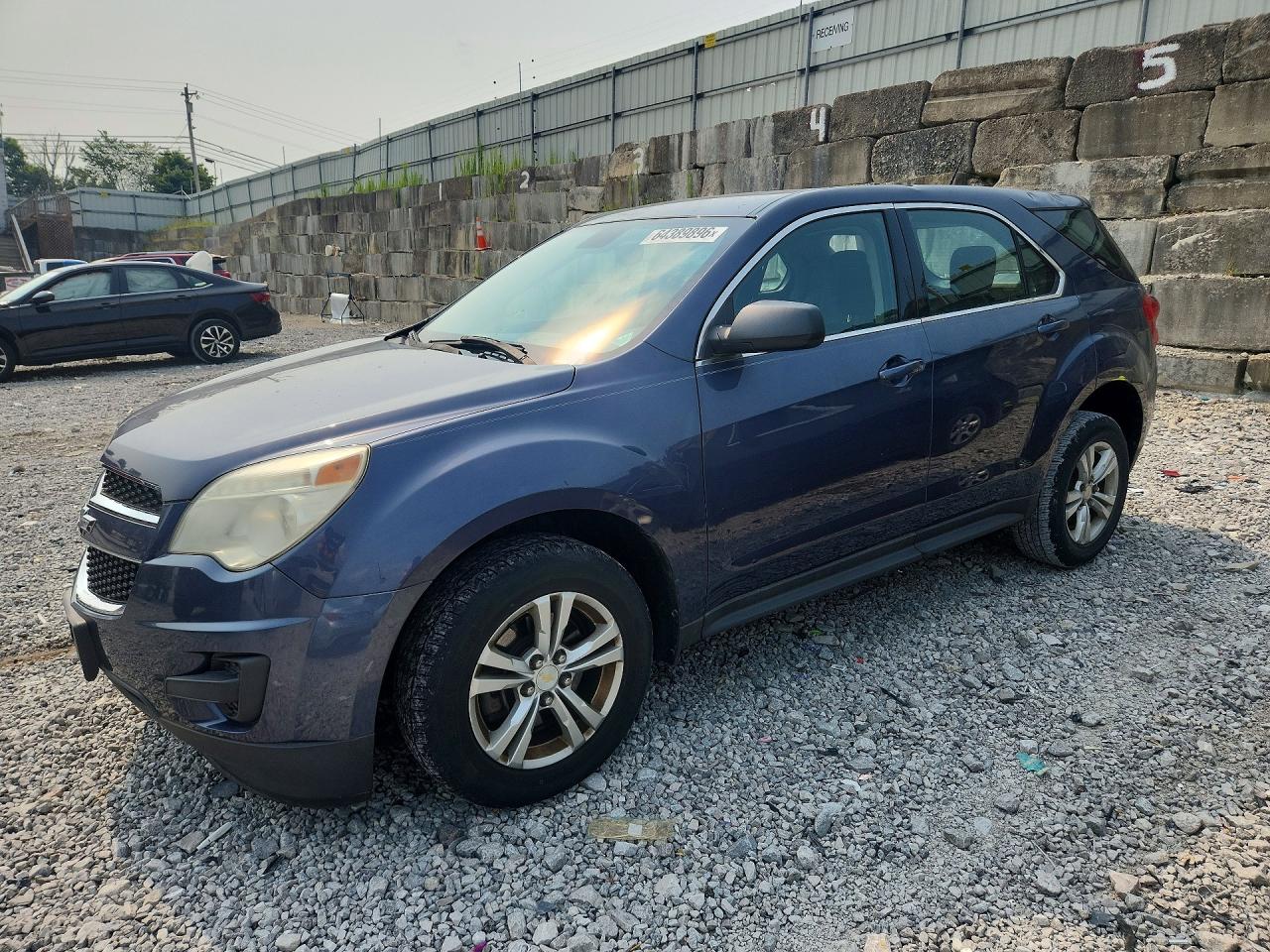 2013 Chevrolet Equinox Ls Blue vin: 2GNALBEK1D6336424