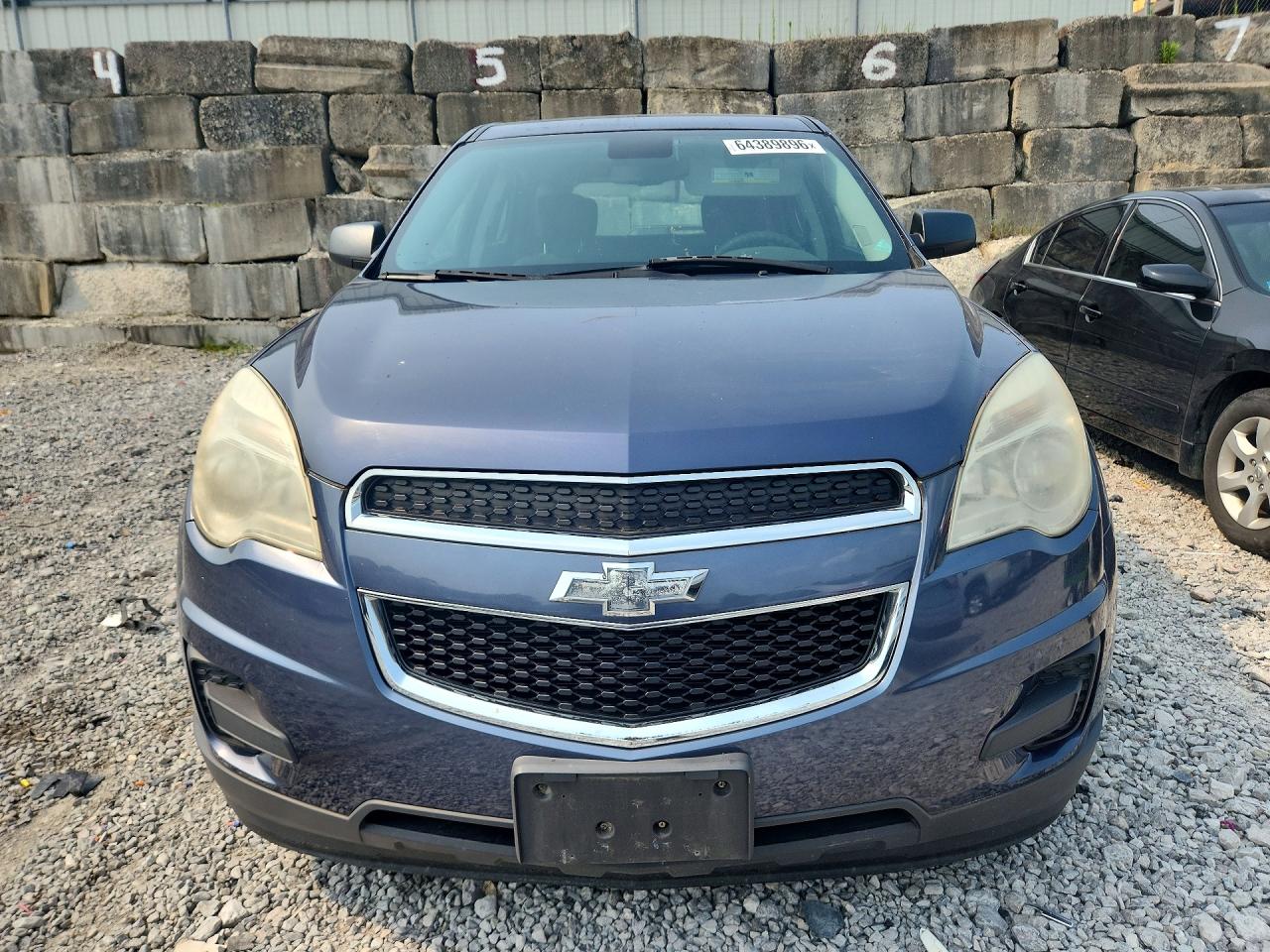 2013 Chevrolet Equinox Ls Blue vin: 2GNALBEK1D6336424