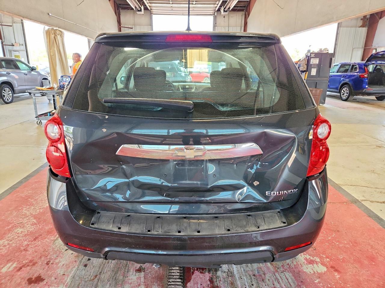 2013 Chevrolet Equinox Ls Gray vin: 2GNALBEK1D6361694