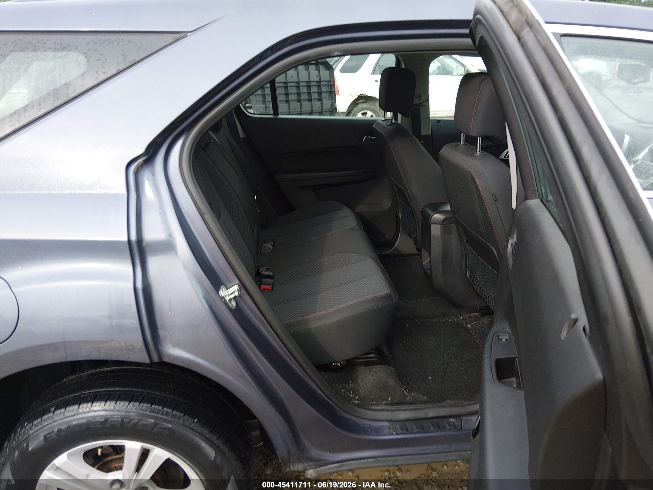 2013 Chevrolet Equinox Ls Blue vin: 2GNALBEK1D6419299