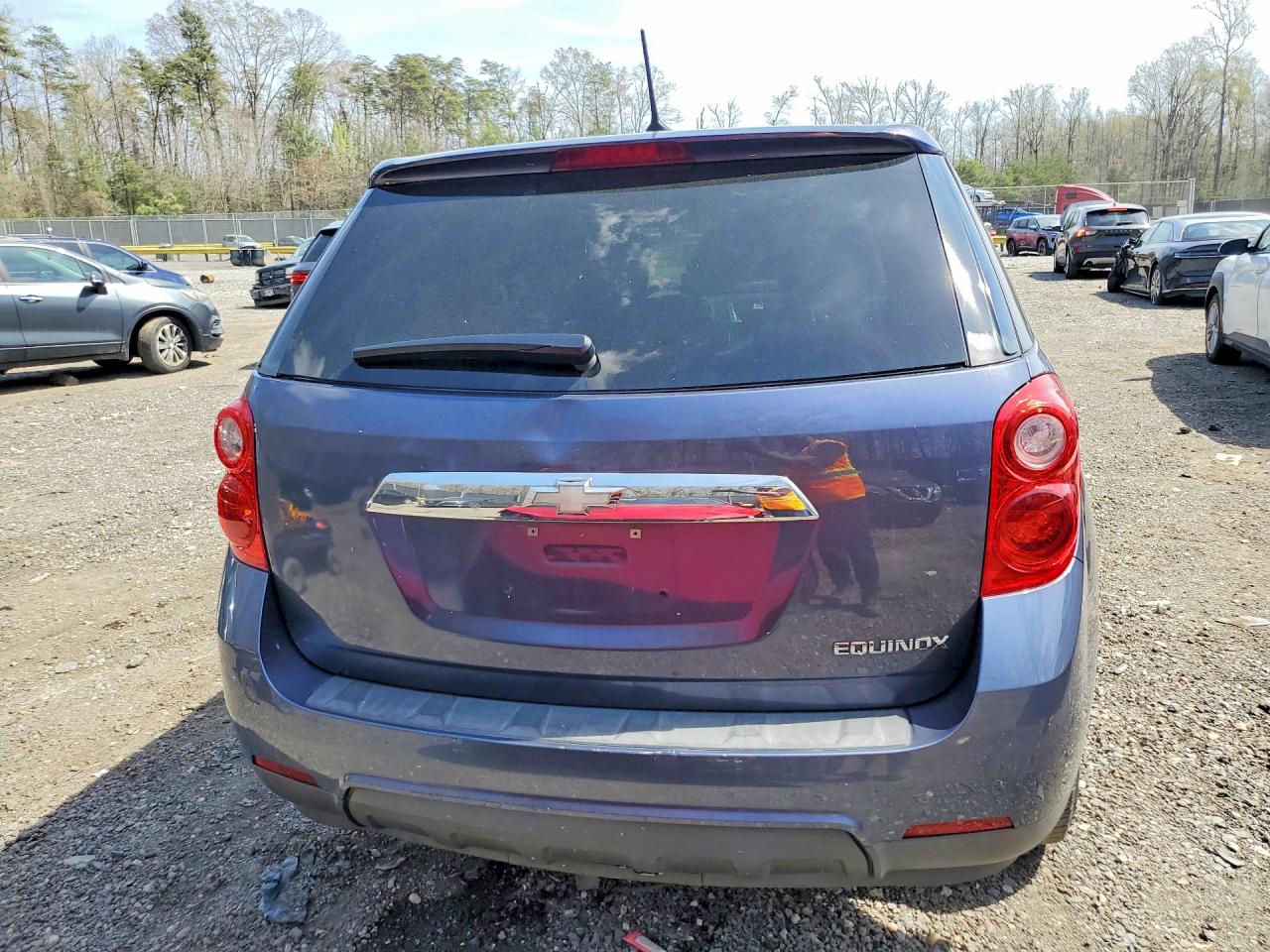 2013 Chevrolet Equinox Ls Синий vin: 2GNALBEK1D6424194