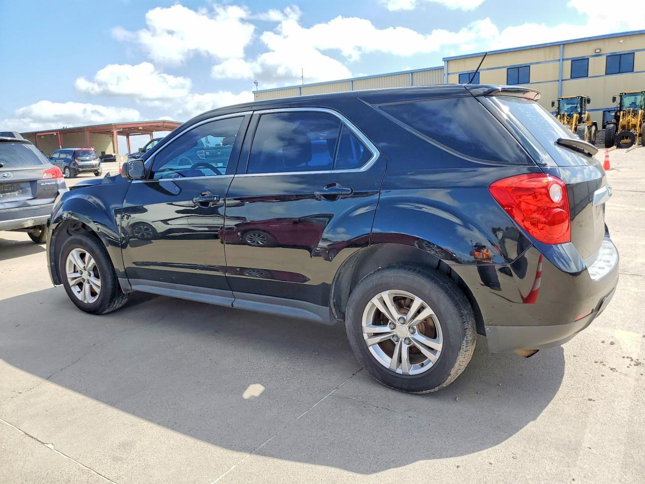 2013 Chevrolet Equinox Ls Black vin: 2GNALBEK1D6427466