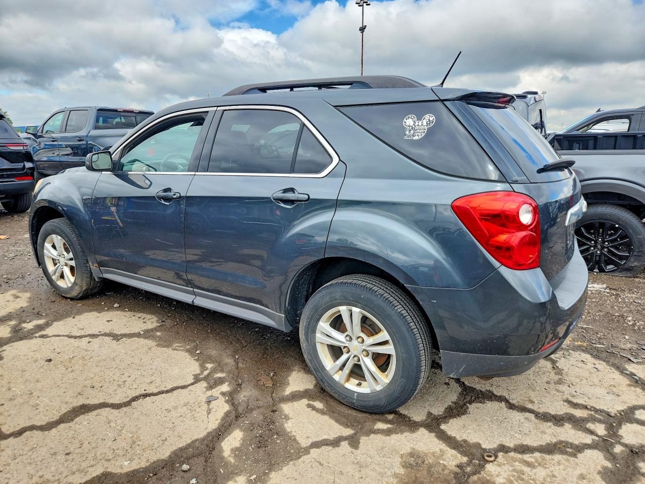 2014 Chevrolet Equinox Lt Blue vin: 2GNALBEK1E1115176