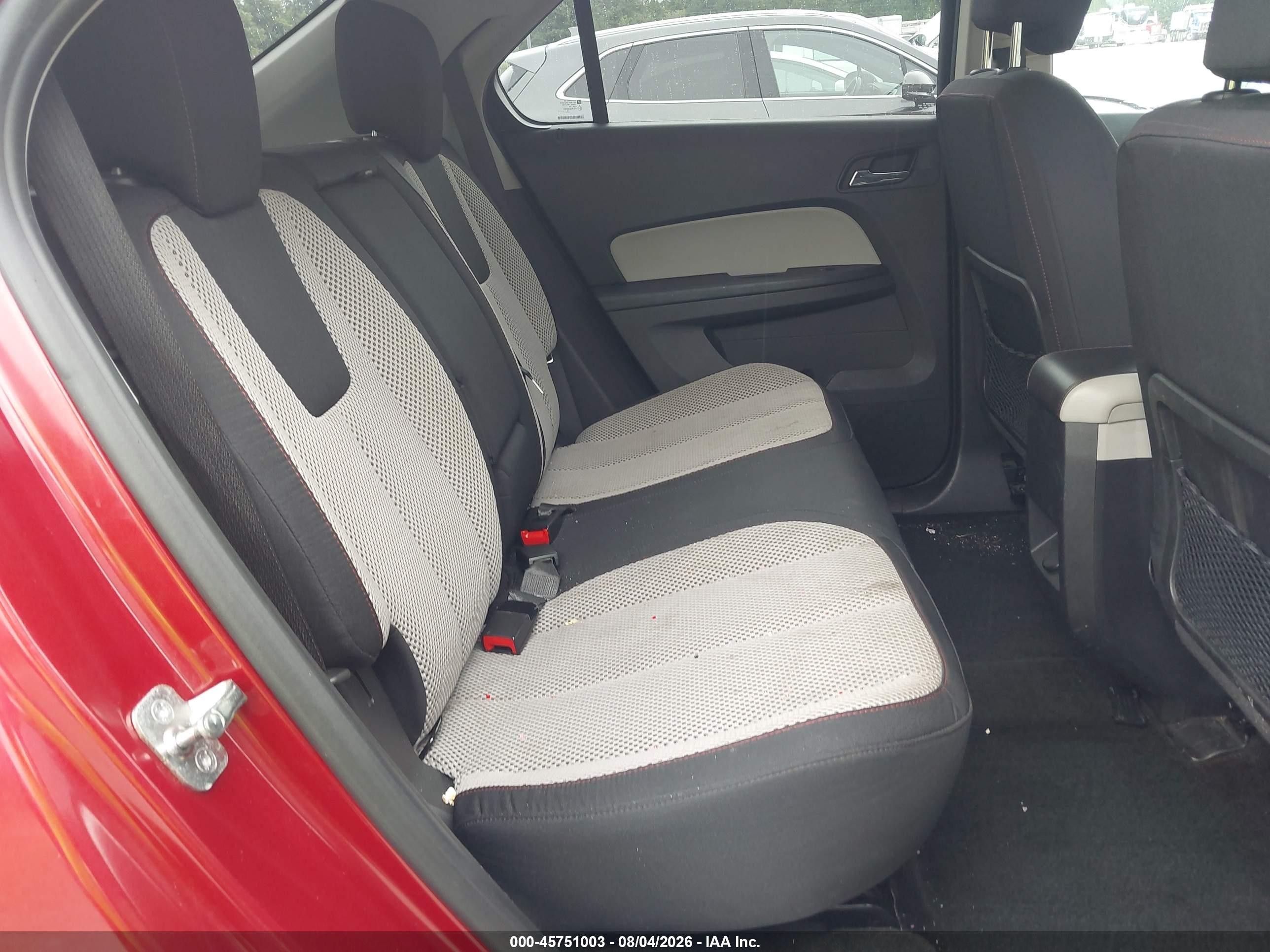 2014 Chevrolet Equinox Lt Red vin: 2GNALBEK1E6101023