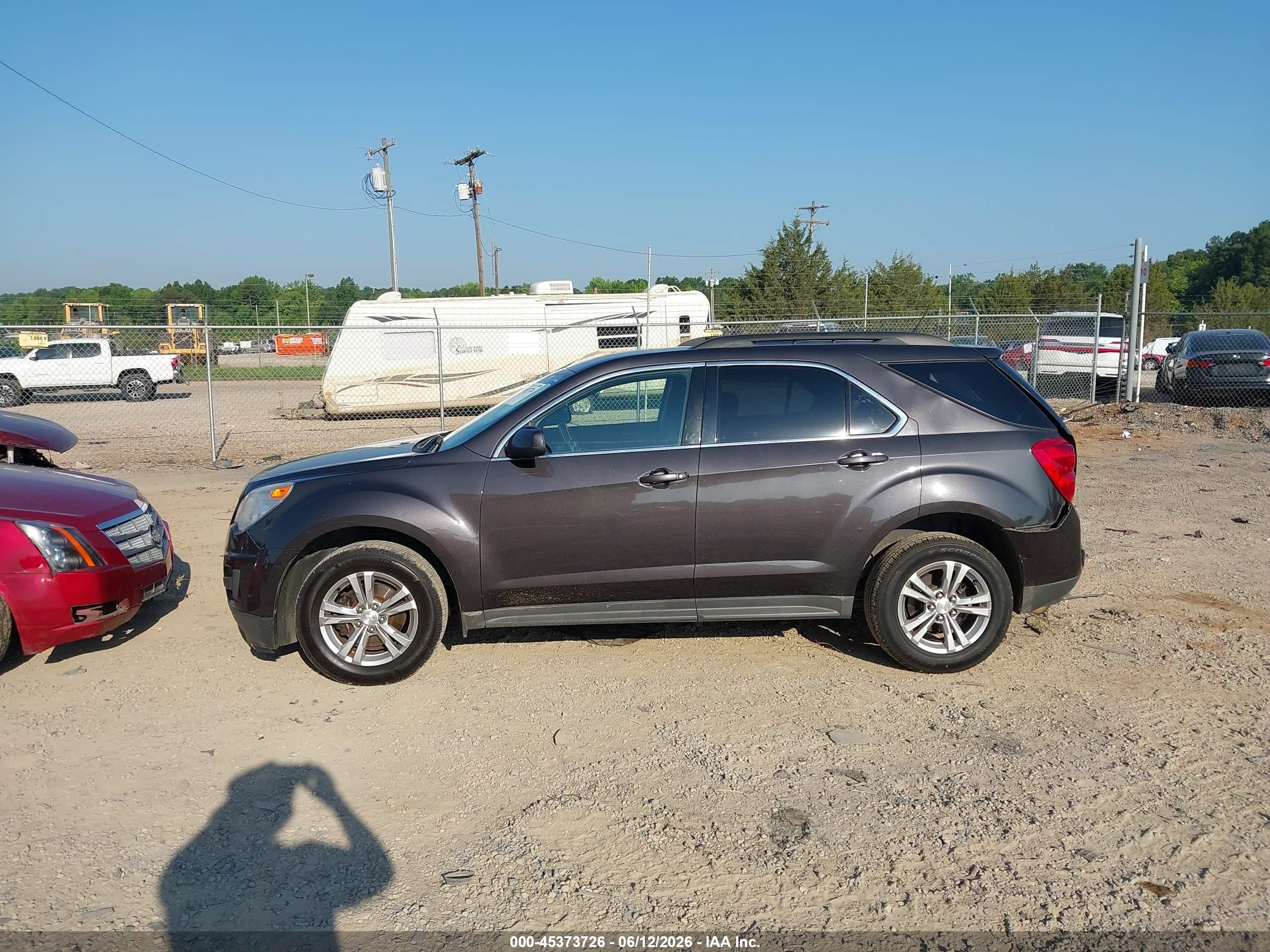 2014 Chevrolet Equinox 1lt Gray vin: 2GNALBEK1E6171248