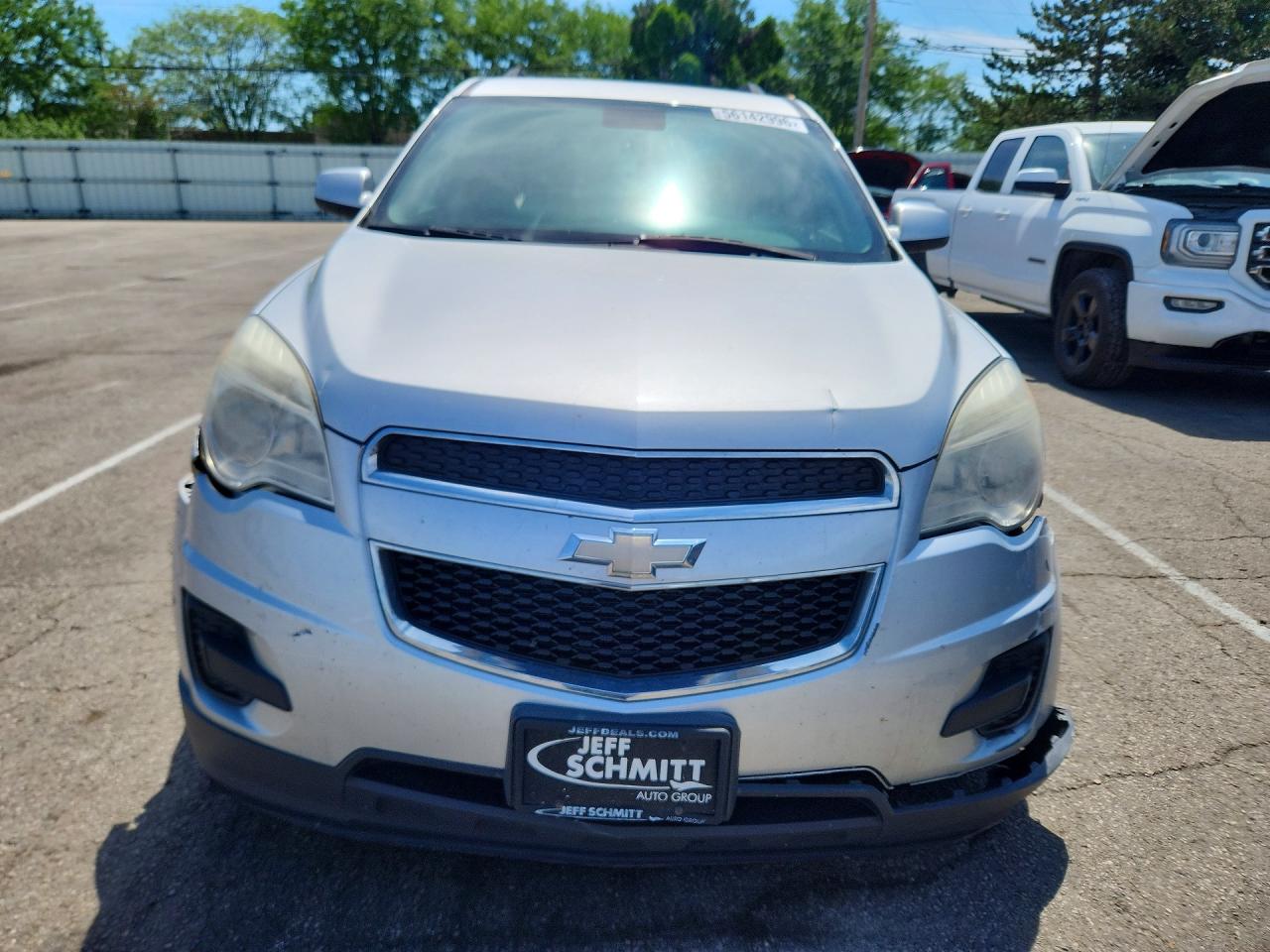 2015 Chevrolet Equinox Lt Silver vin: 2GNALBEK1F1150267