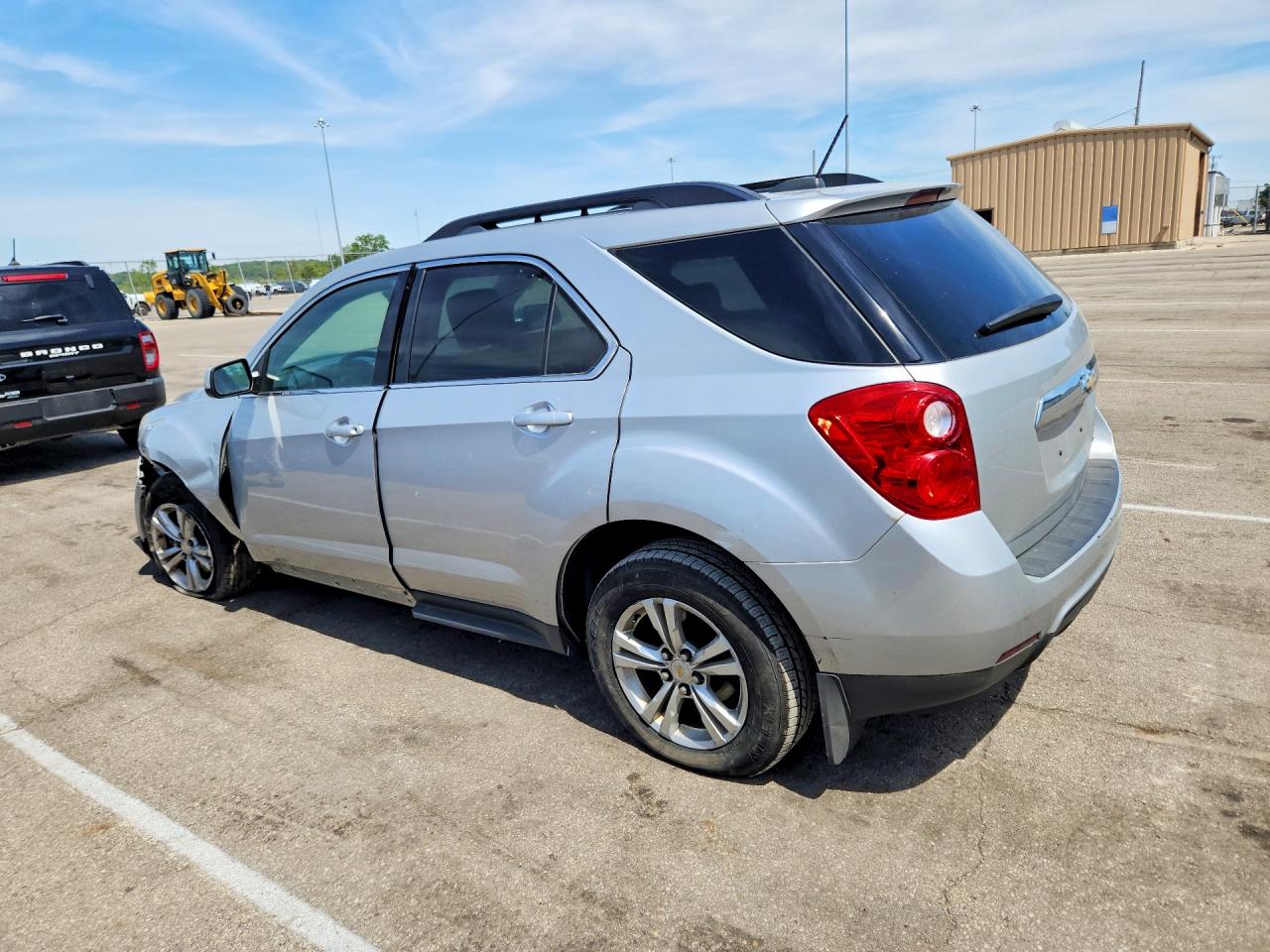 2015 Chevrolet Equinox Lt Silver vin: 2GNALBEK1F1150267