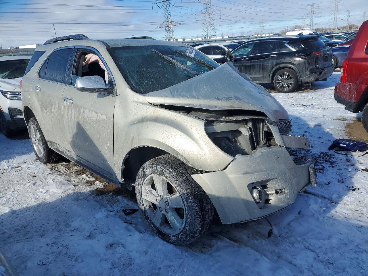 2015 Chevrolet Equinox Lt Beige vin: 2GNALBEK1F1161902