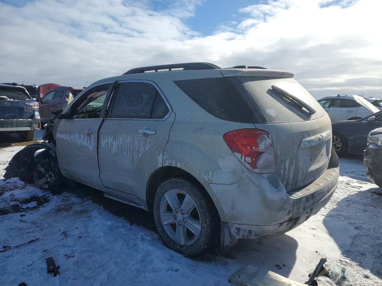 2015 Chevrolet Equinox Lt Beige vin: 2GNALBEK1F1161902