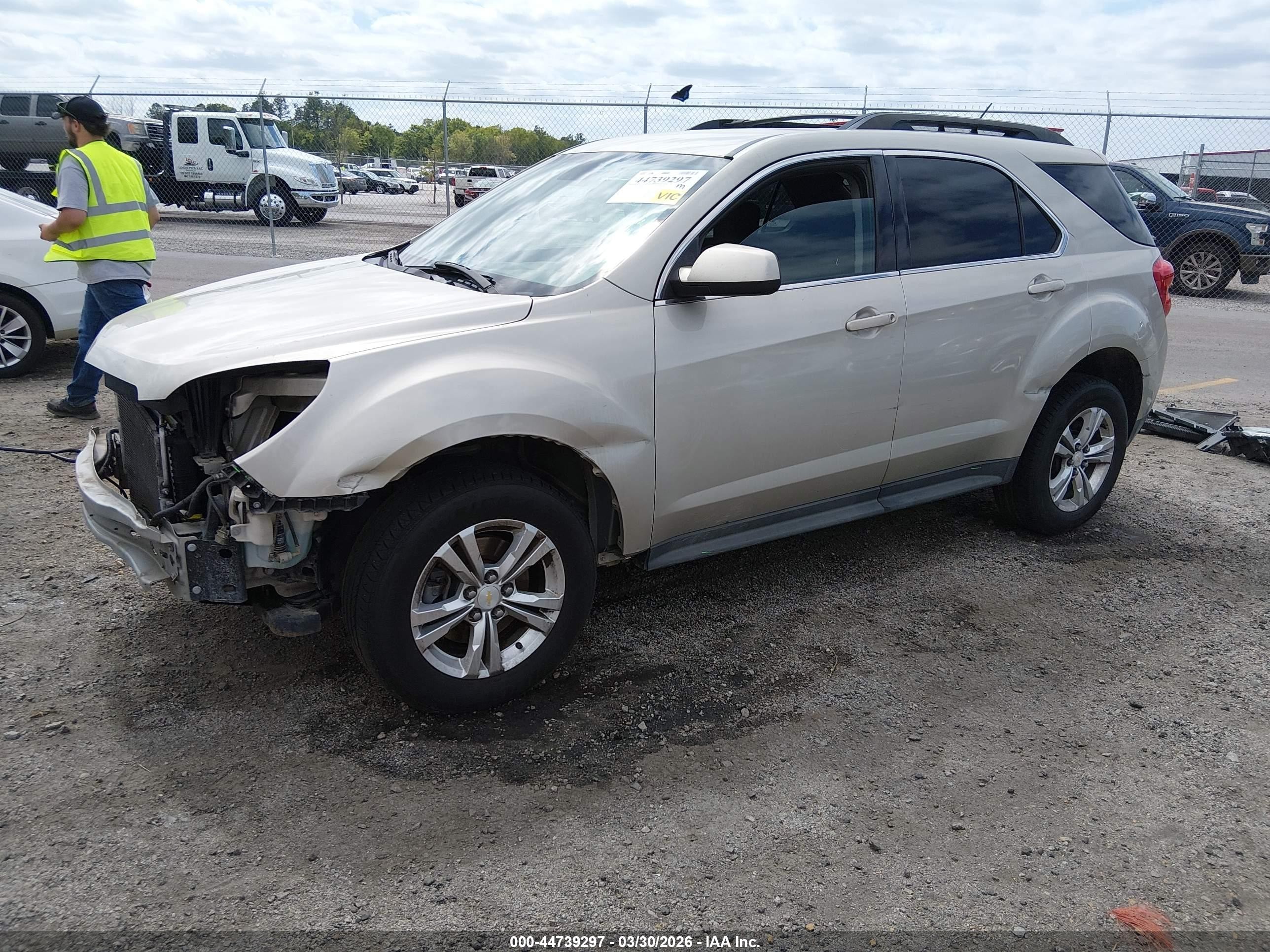 2015 Chevrolet Equinox 1lt Tan vin: 2GNALBEK1F6151468