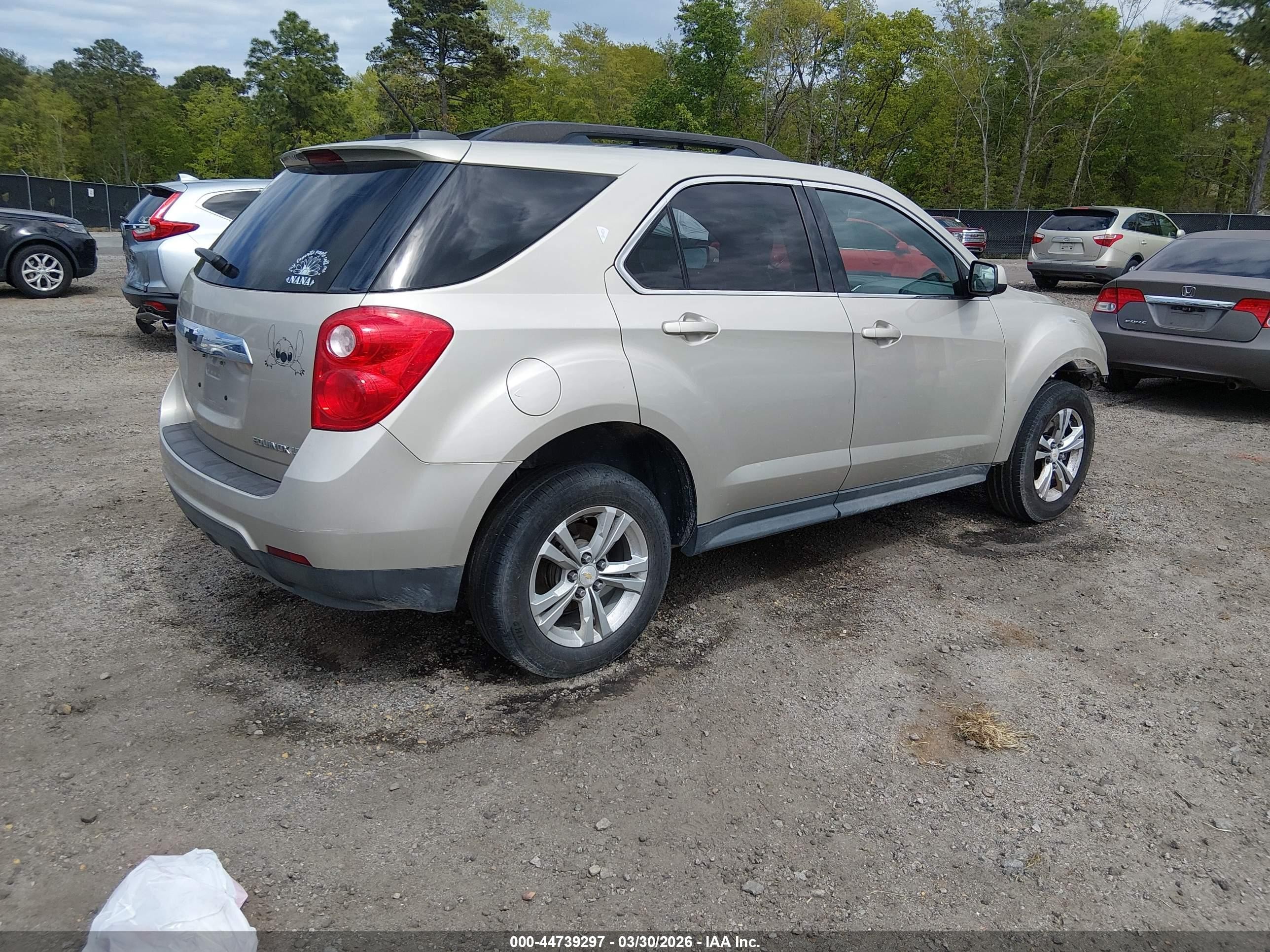 2015 Chevrolet Equinox 1lt Tan vin: 2GNALBEK1F6151468