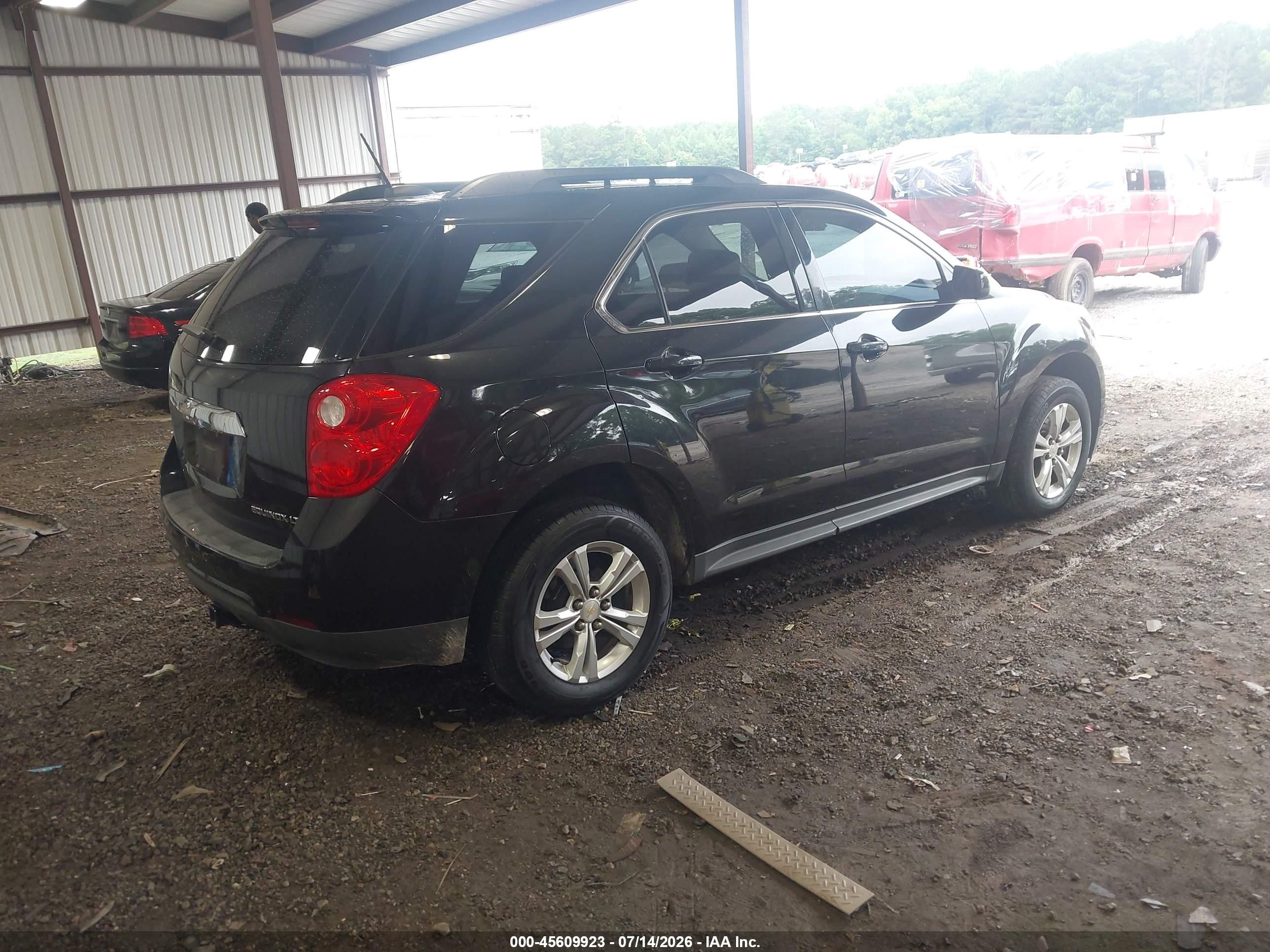 2015 Chevrolet Equinox Lt Black vin: 2GNALBEK1F6223138