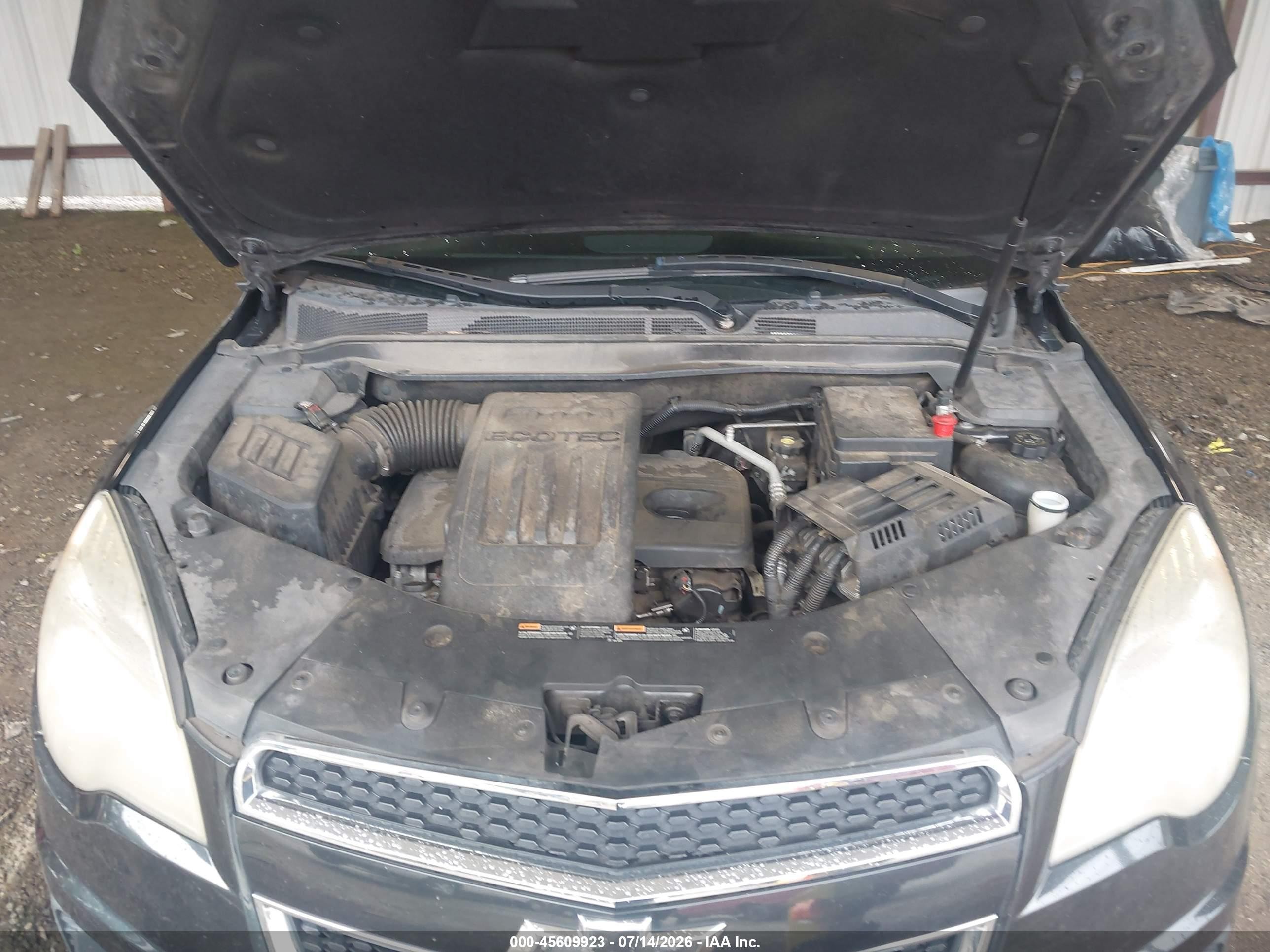 2015 Chevrolet Equinox Lt Black vin: 2GNALBEK1F6223138