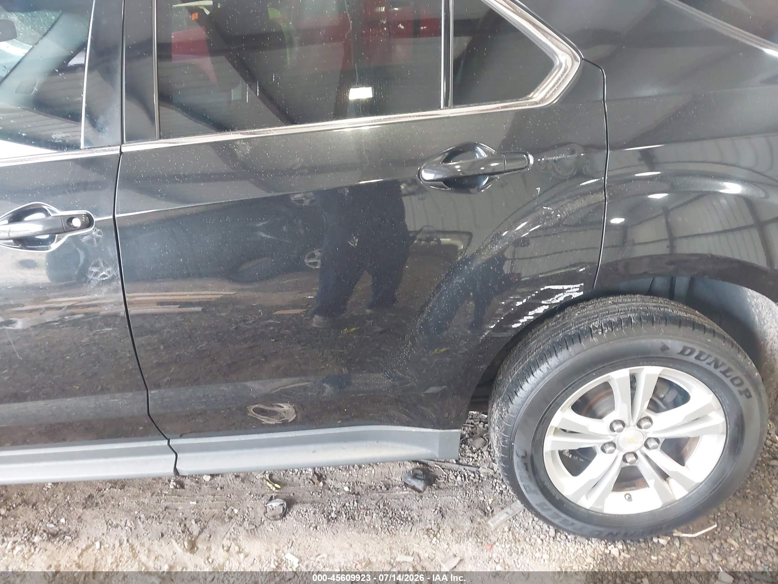 2015 Chevrolet Equinox Lt Black vin: 2GNALBEK1F6223138