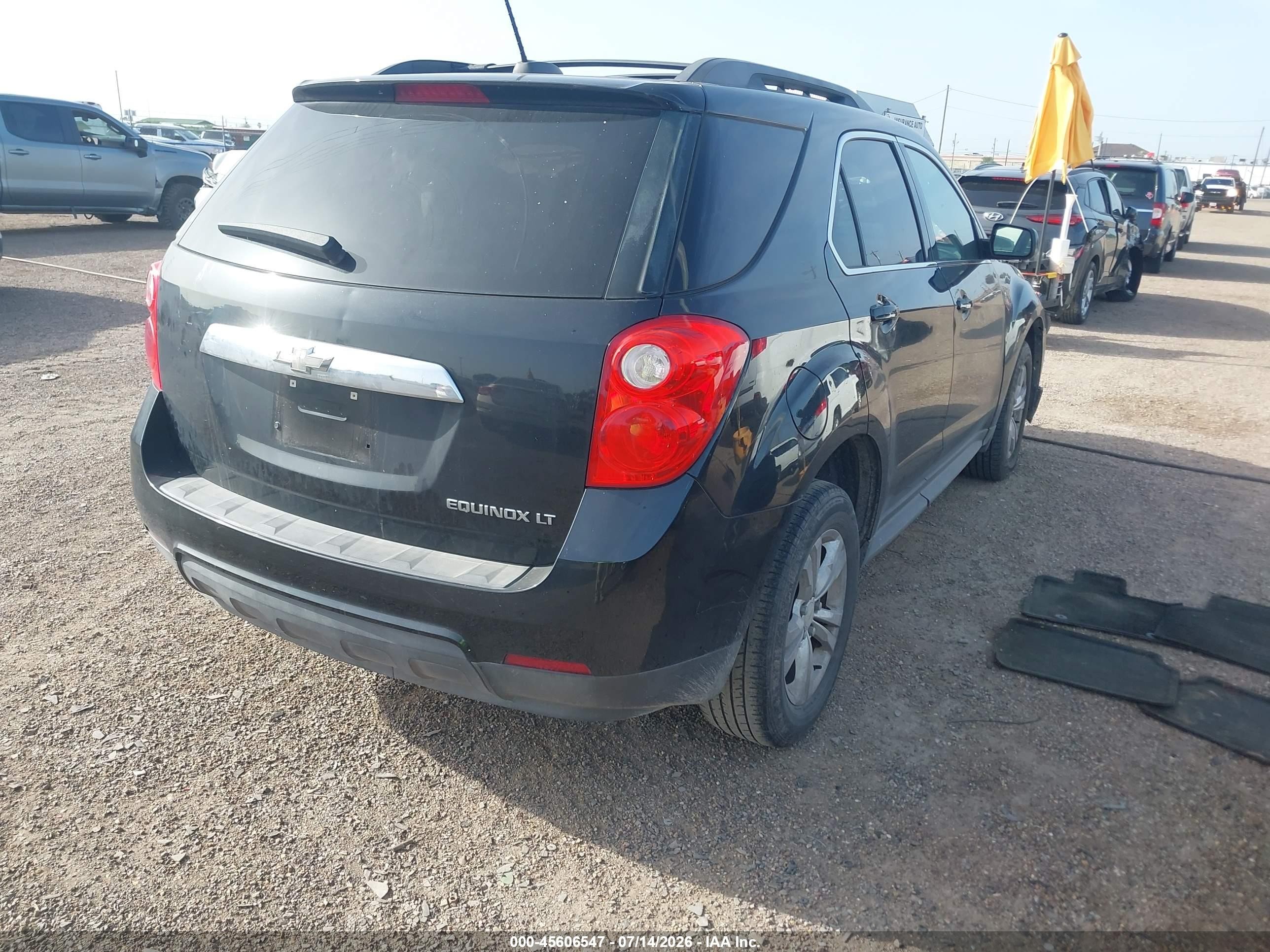 2015 Chevrolet Equinox Lt Black vin: 2GNALBEK1F6239789