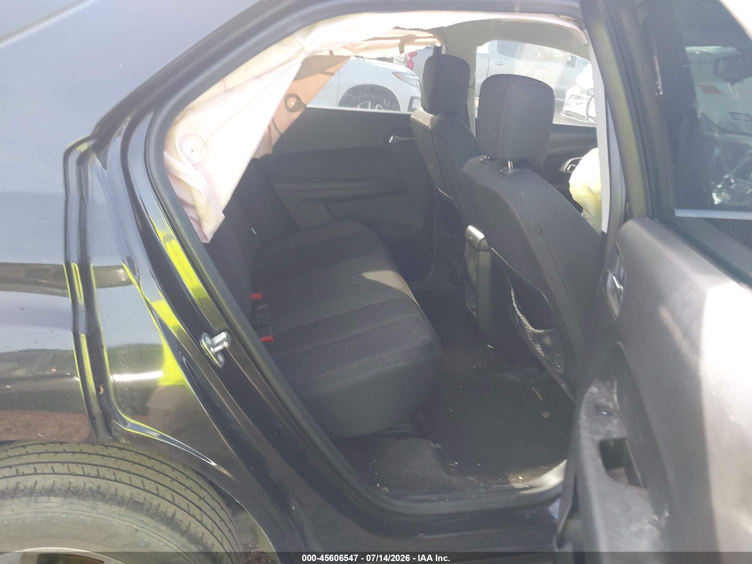 2015 Chevrolet Equinox Lt Black vin: 2GNALBEK1F6239789