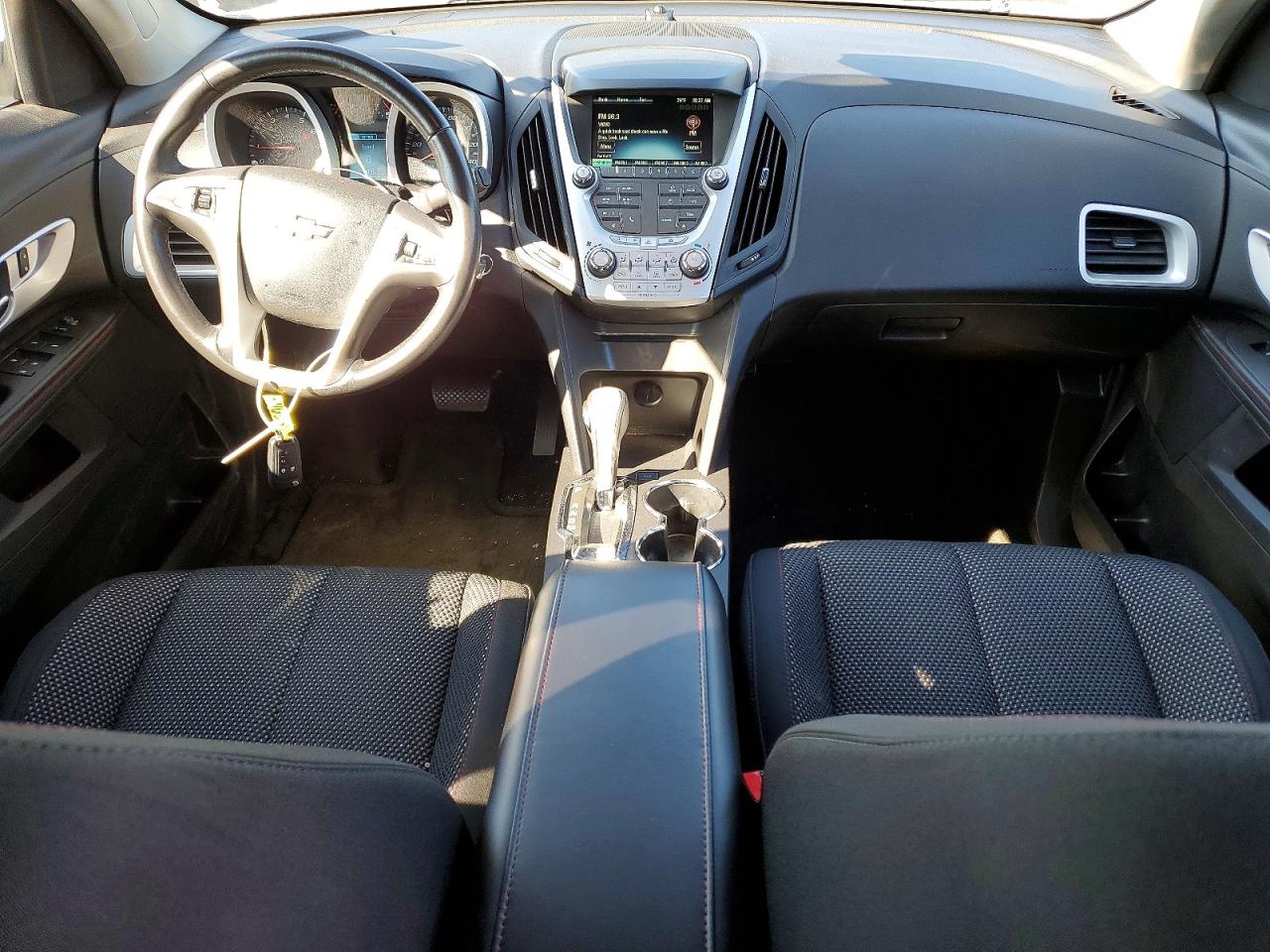 2015 Chevrolet Equinox Lt White vin: 2GNALBEK1F6279404