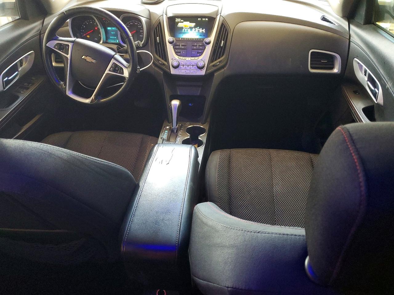 2015 Chevrolet Equinox Lt White vin: 2GNALBEK1F6340797