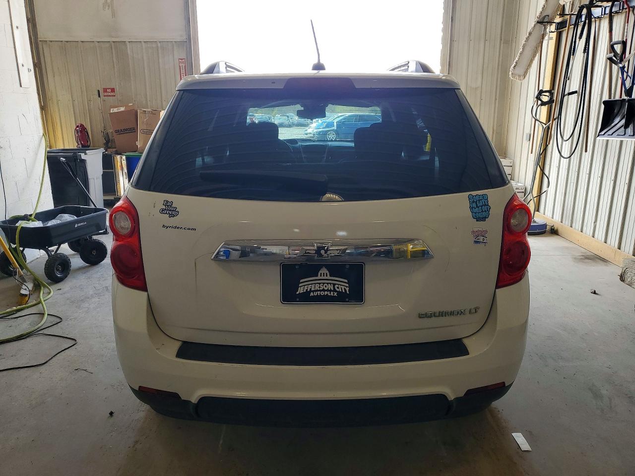 2015 Chevrolet Equinox Lt White vin: 2GNALBEK1F6340797