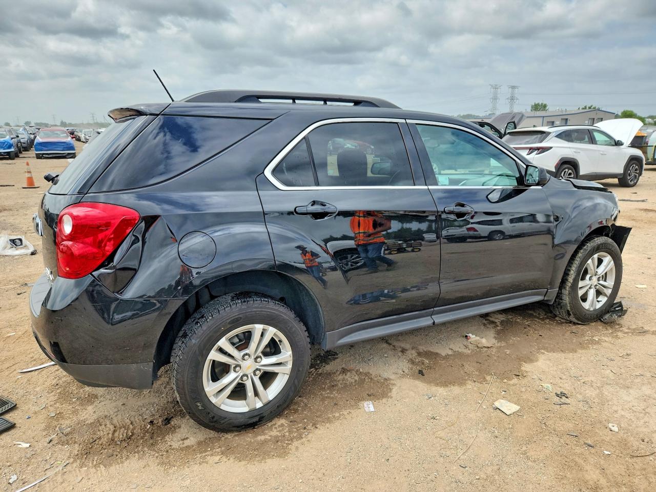2015 Chevrolet Equinox Lt Black vin: 2GNALBEK1F6396674