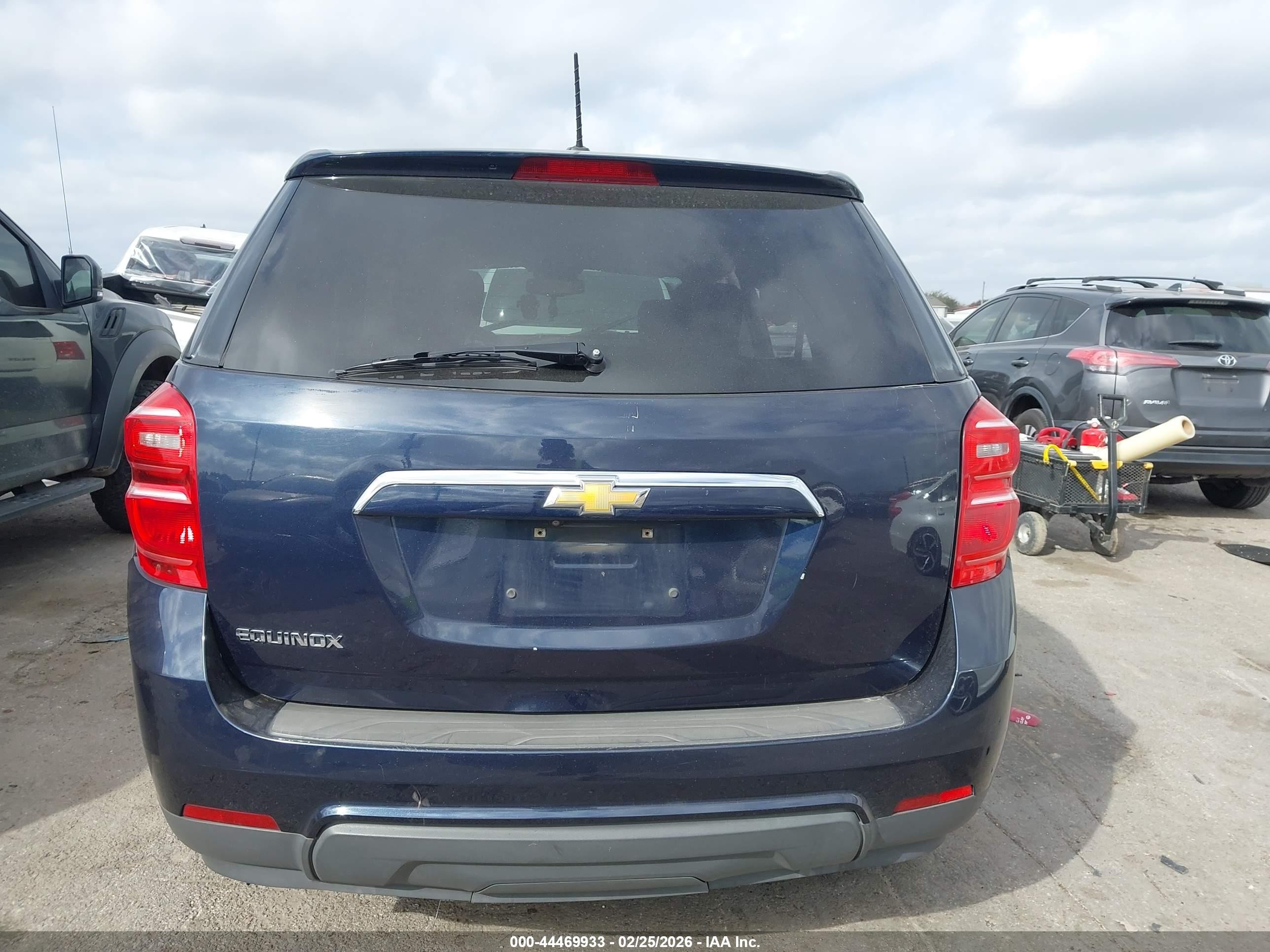 2017 Chevrolet Equinox Ls Blue vin: 2GNALBEK1H1504212