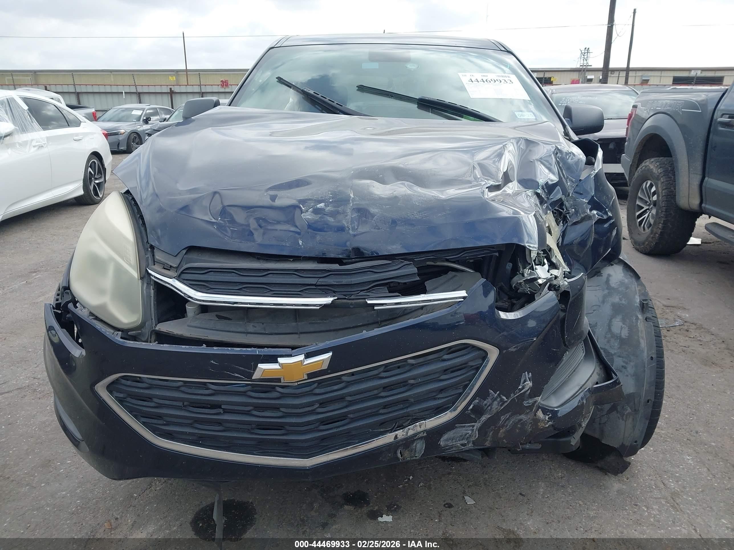2017 Chevrolet Equinox Ls Blue vin: 2GNALBEK1H1504212