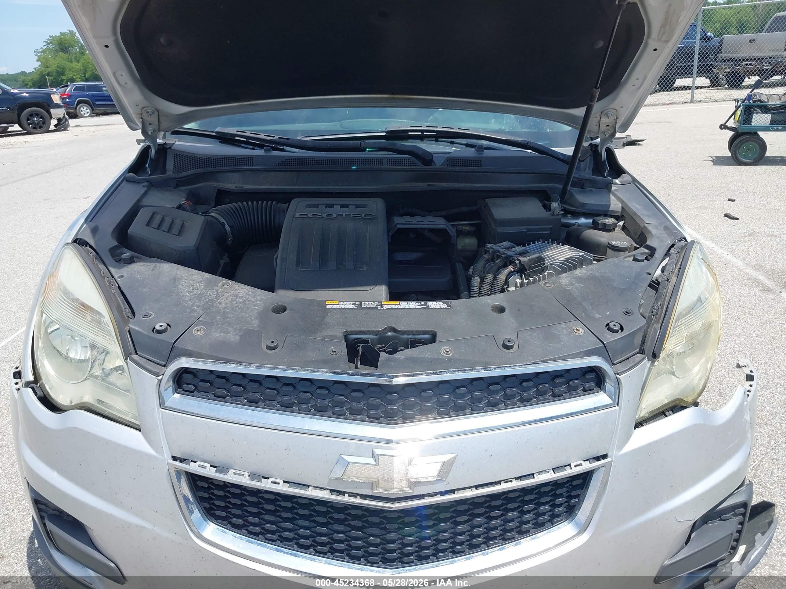 2012 Chevrolet Equinox Ls Silver vin: 2GNALBEK2C6326712