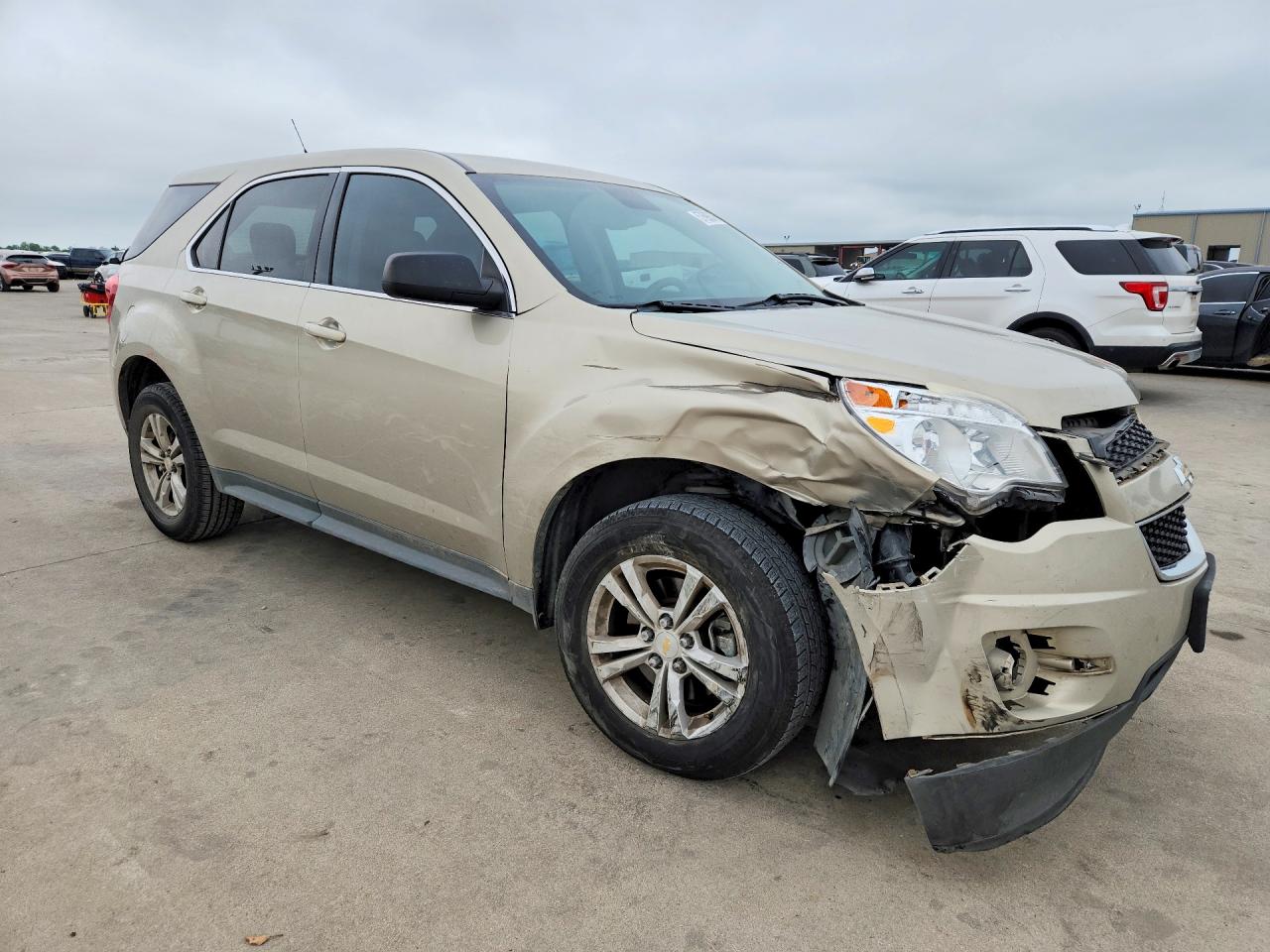 2012 Chevrolet Equinox Ls Tan vin: 2GNALBEK2C6350170