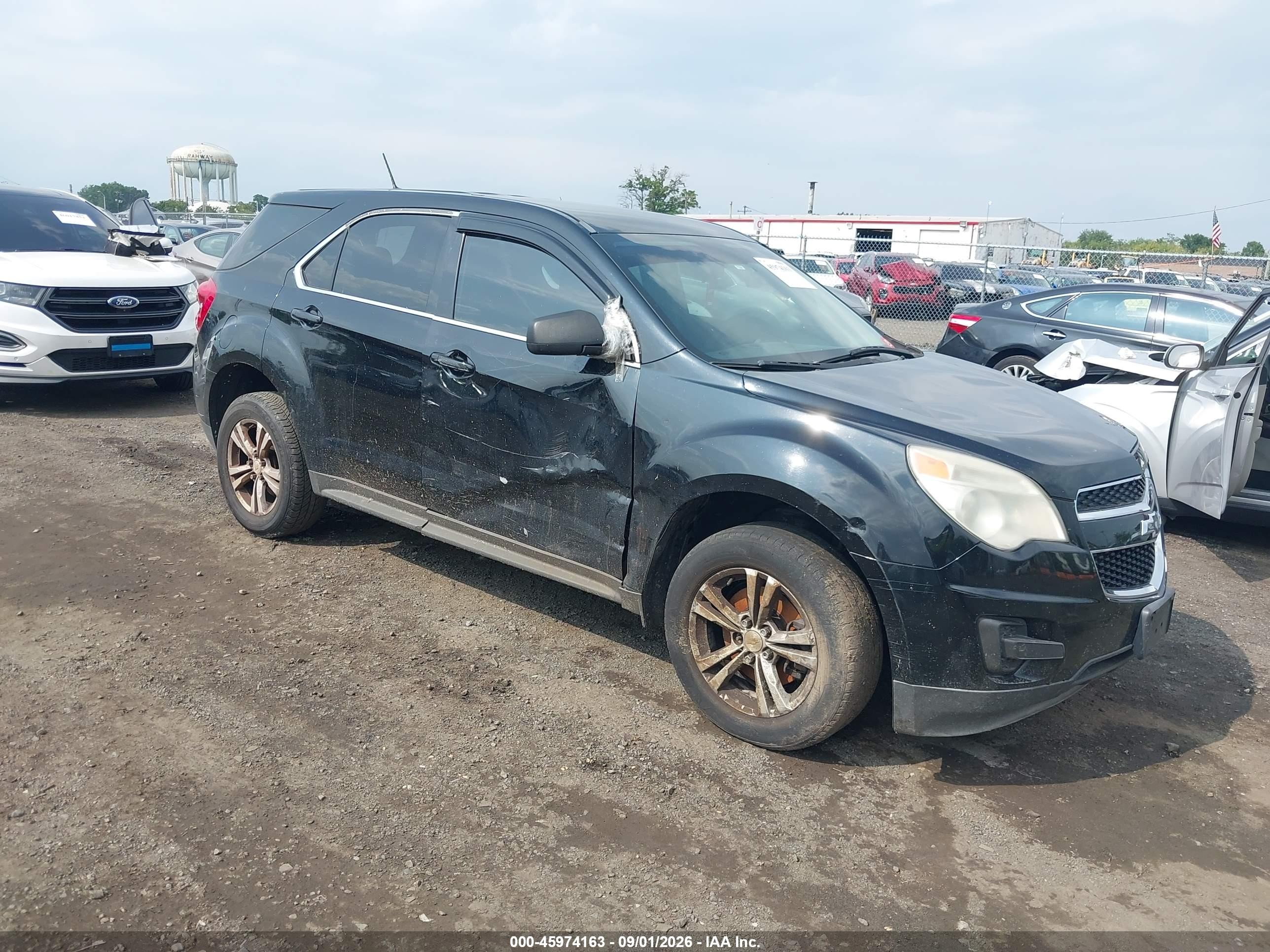 2013 Chevrolet Equinox Ls Черный vin: 2GNALBEK2D1196395