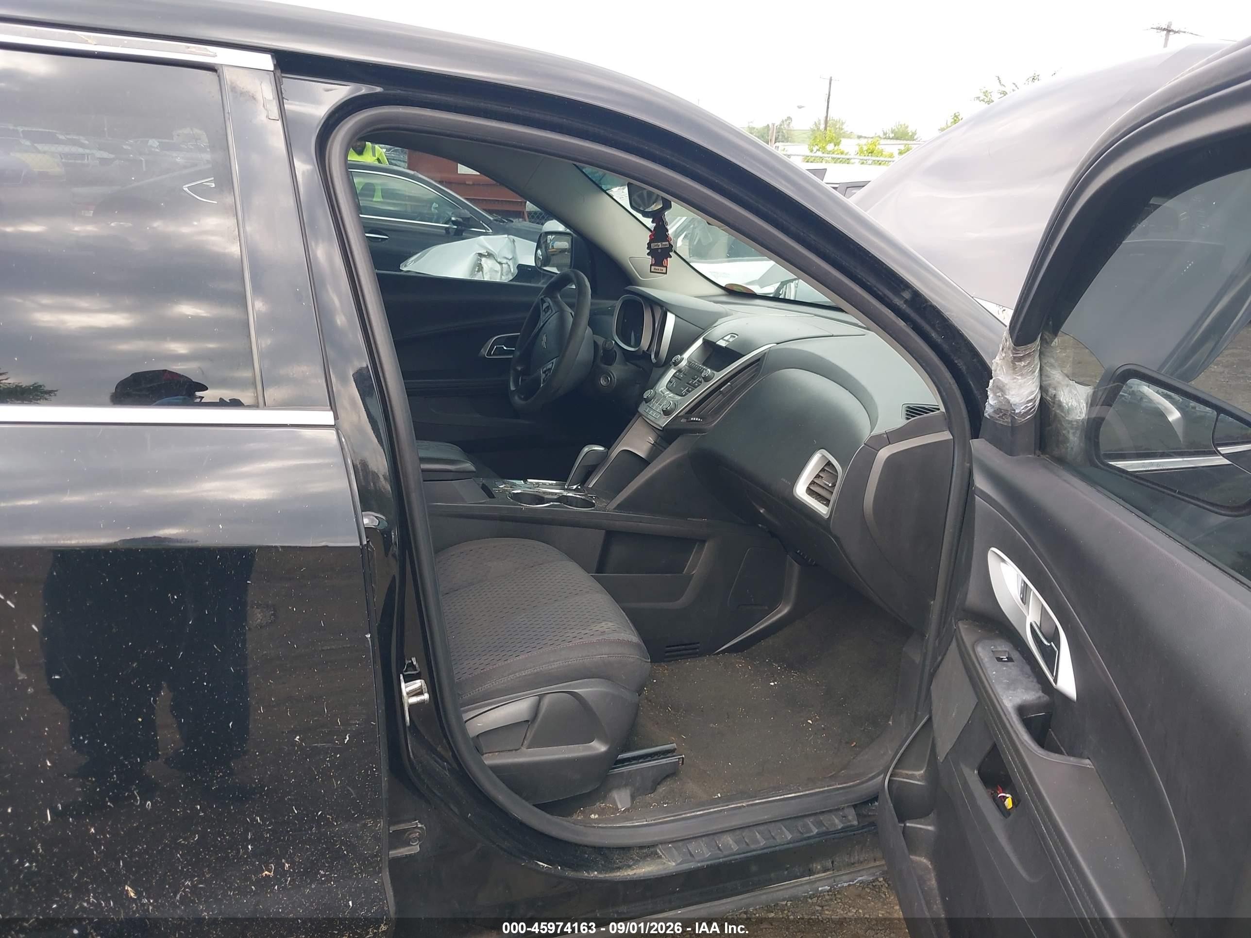 2013 Chevrolet Equinox Ls Черный vin: 2GNALBEK2D1196395