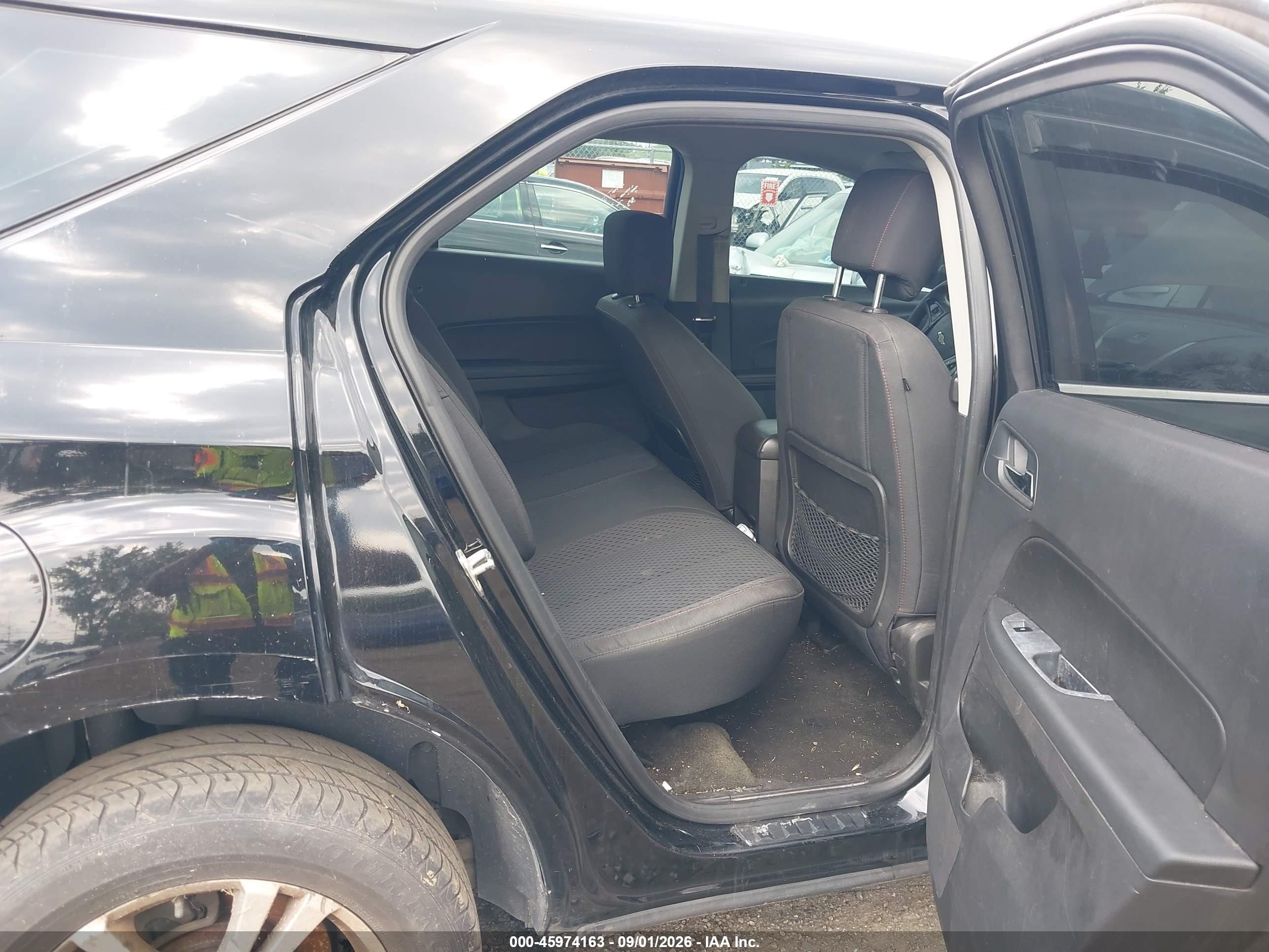 2013 Chevrolet Equinox Ls Черный vin: 2GNALBEK2D1196395