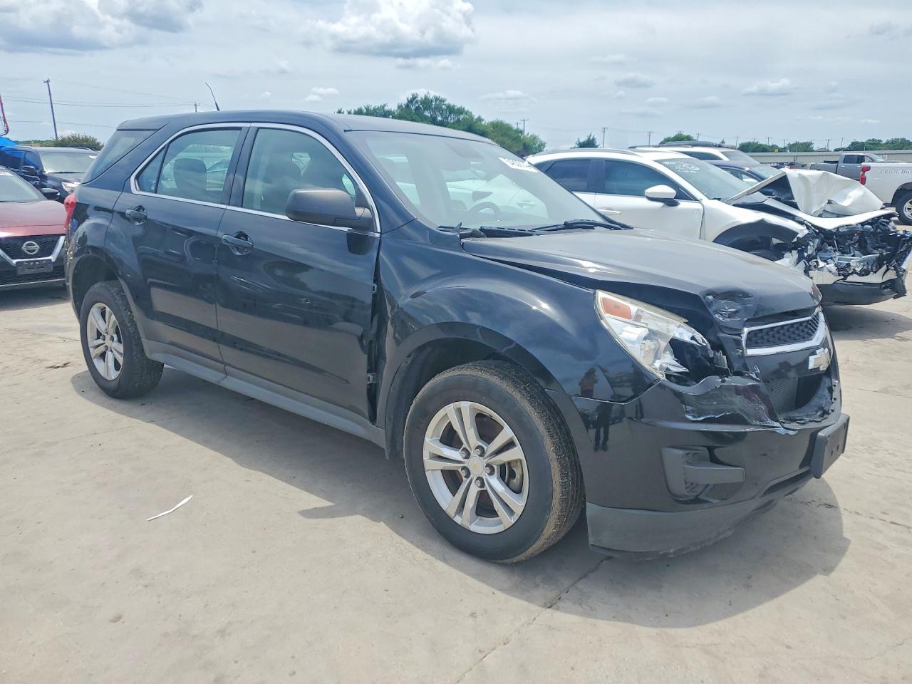 2013 Chevrolet Equinox Black vin: 2GNALBEK2D6104544