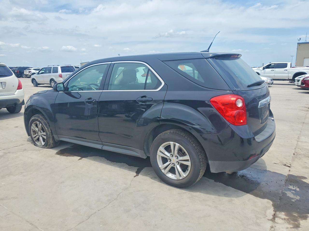 2013 Chevrolet Equinox Black vin: 2GNALBEK2D6104544