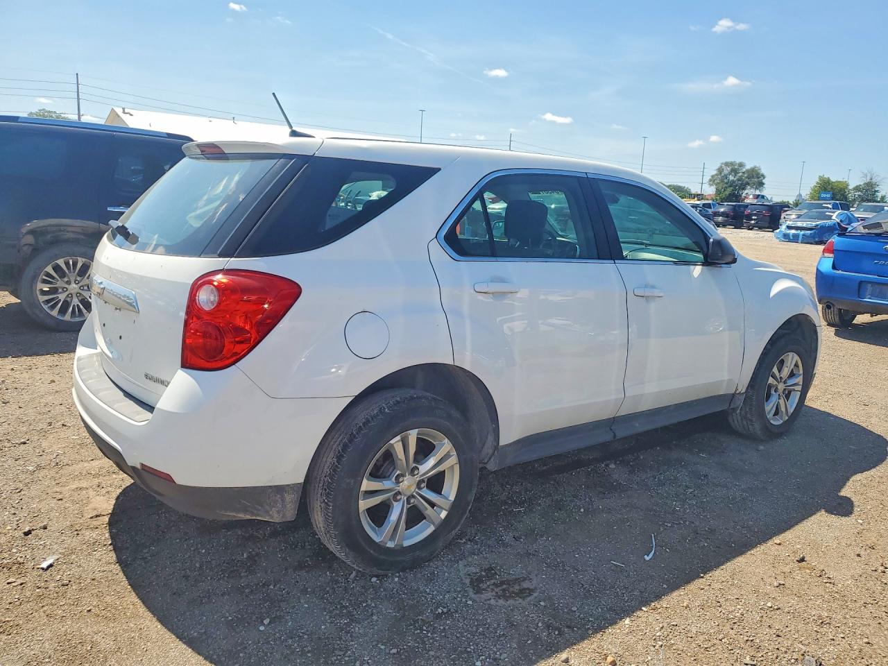 2013 Chevrolet Equinox Ls Белый vin: 2GNALBEK2D6203297