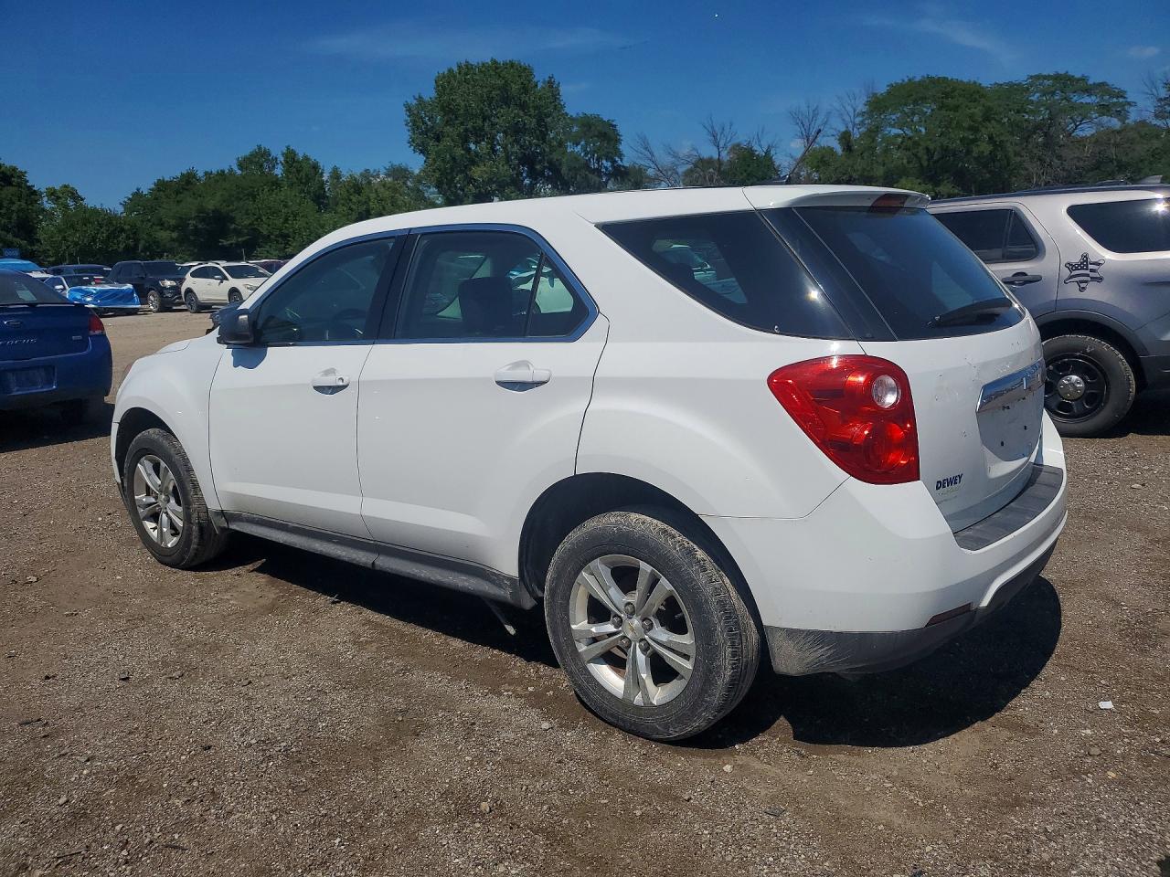 2013 Chevrolet Equinox Ls Белый vin: 2GNALBEK2D6203297